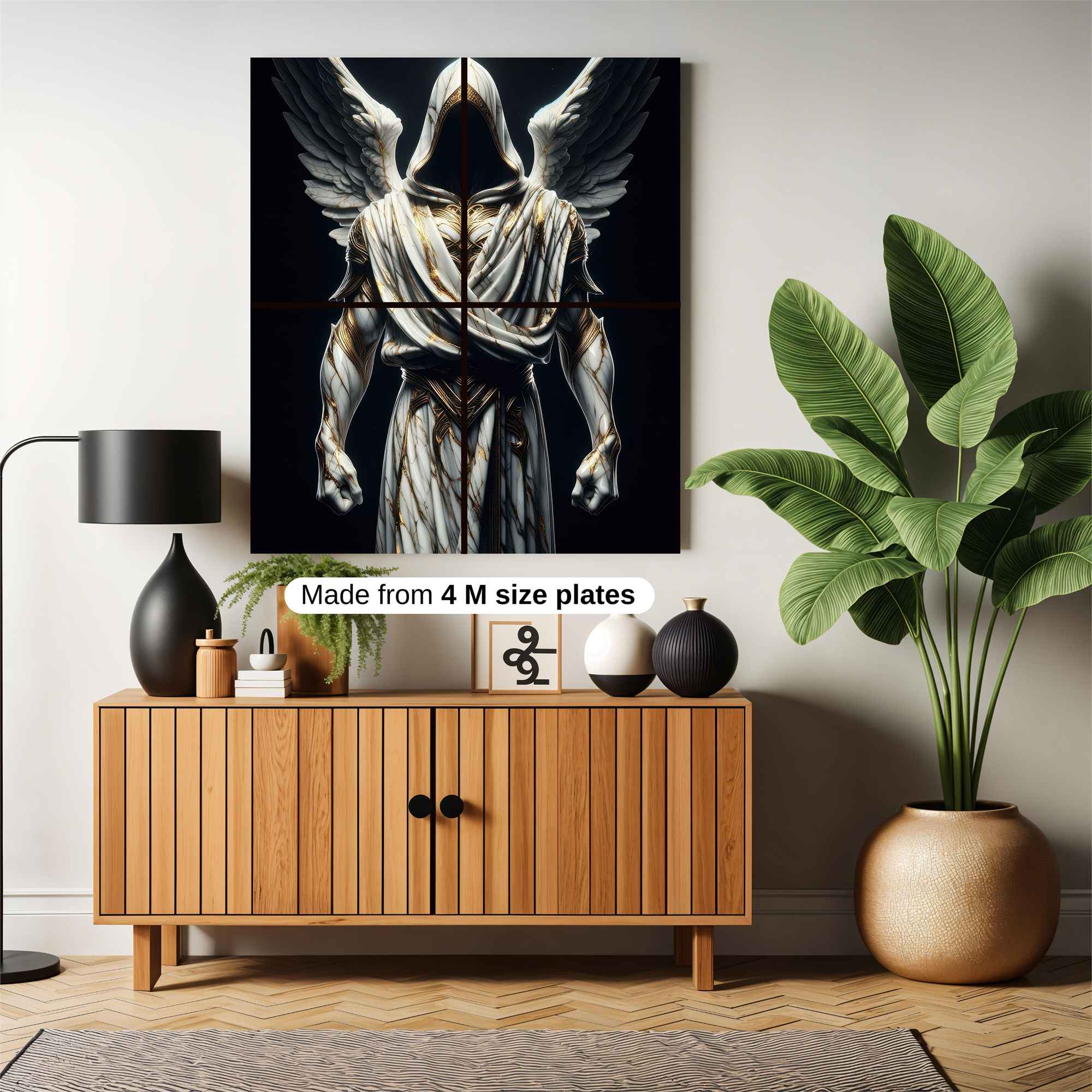 Angelic Sentinel Safe Wall Magnetic / M