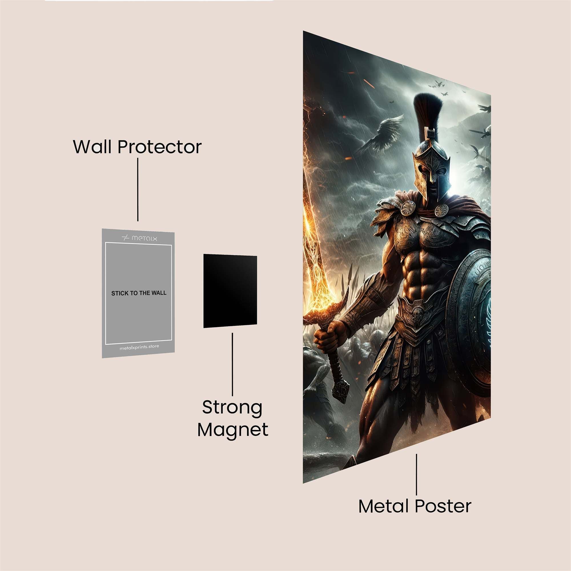 Spartan Valor Safe Wall Magnetic / M