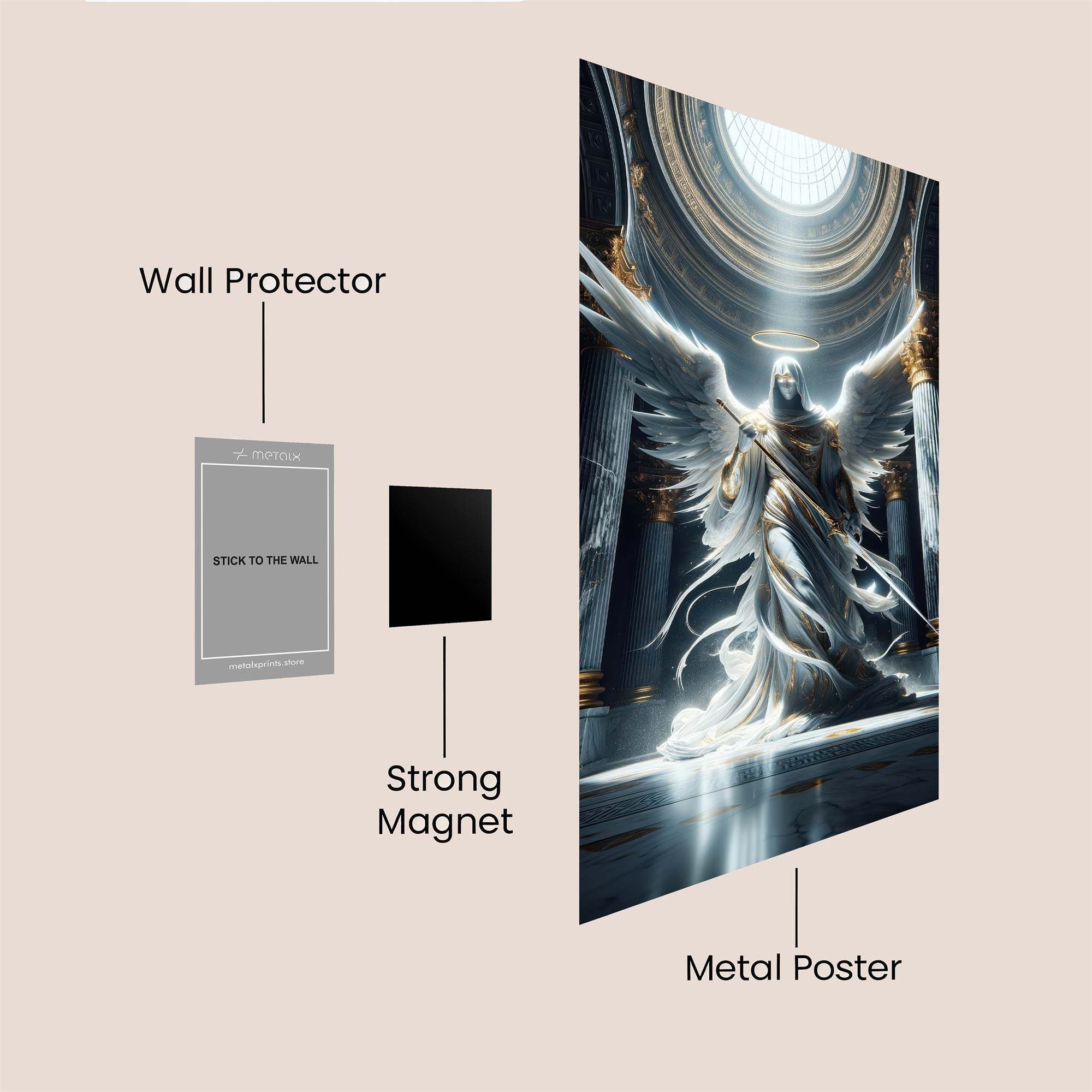 Archangel Radiant Safe Wall Magnetic / M