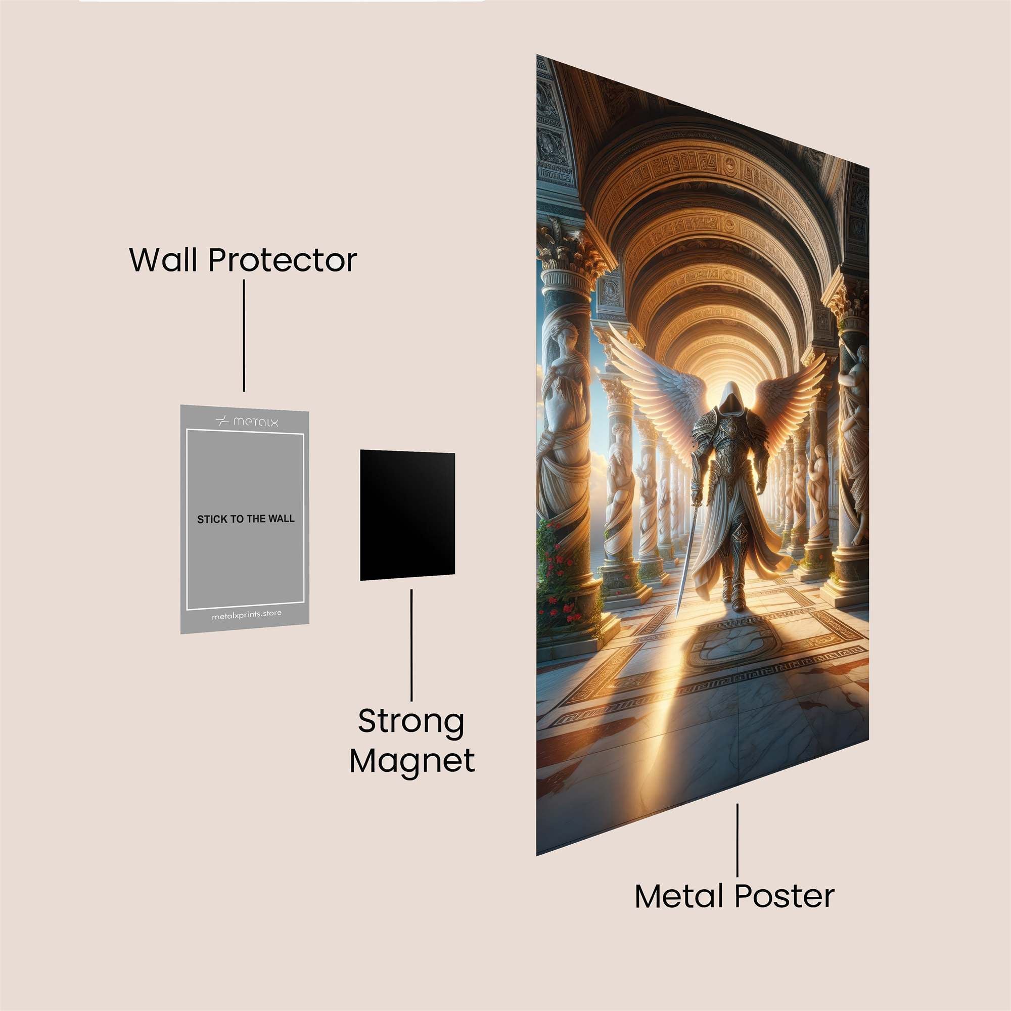Archangel Radiant Safe Wall Magnetic / M