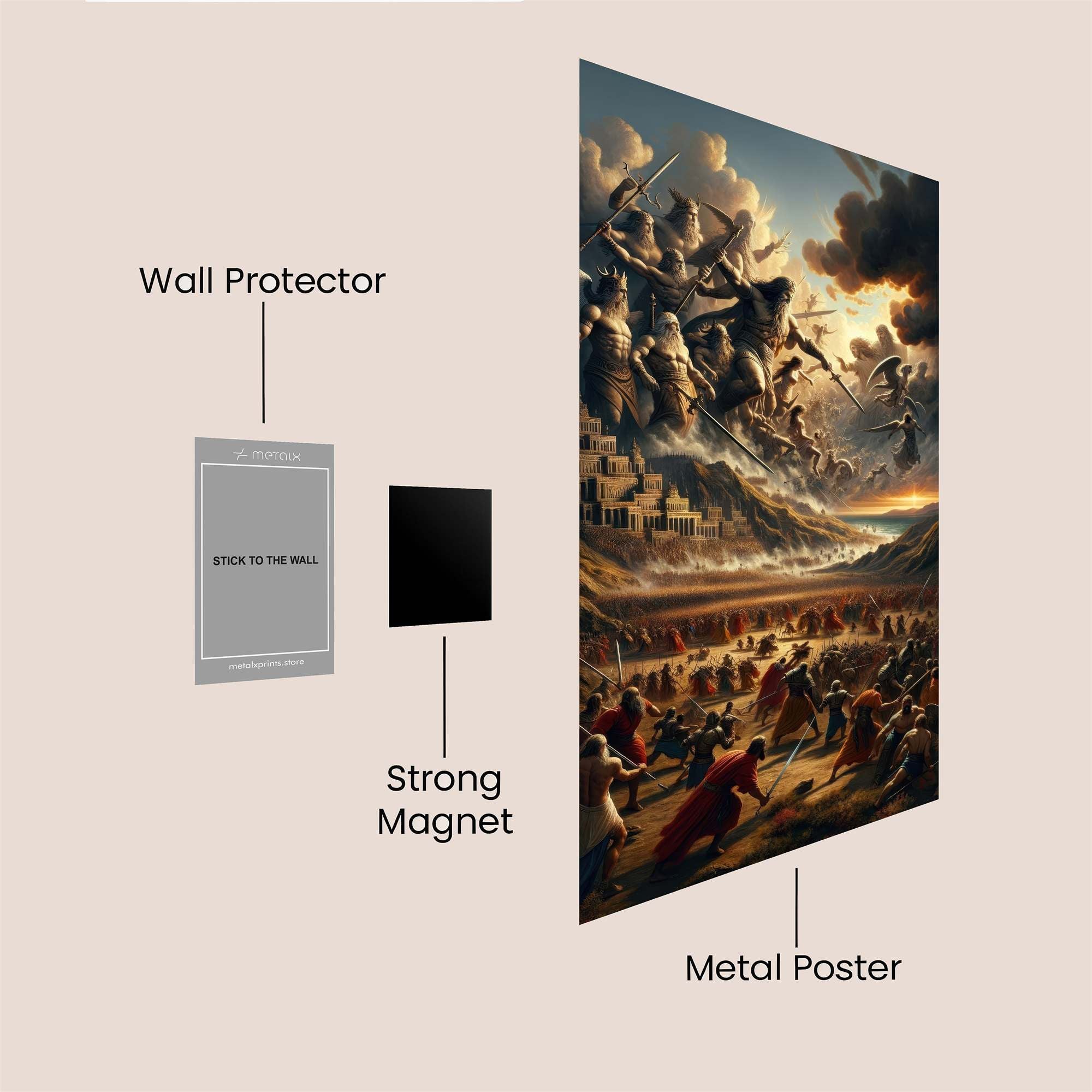 Apocalypse Dawn Safe Wall Magnetic / M