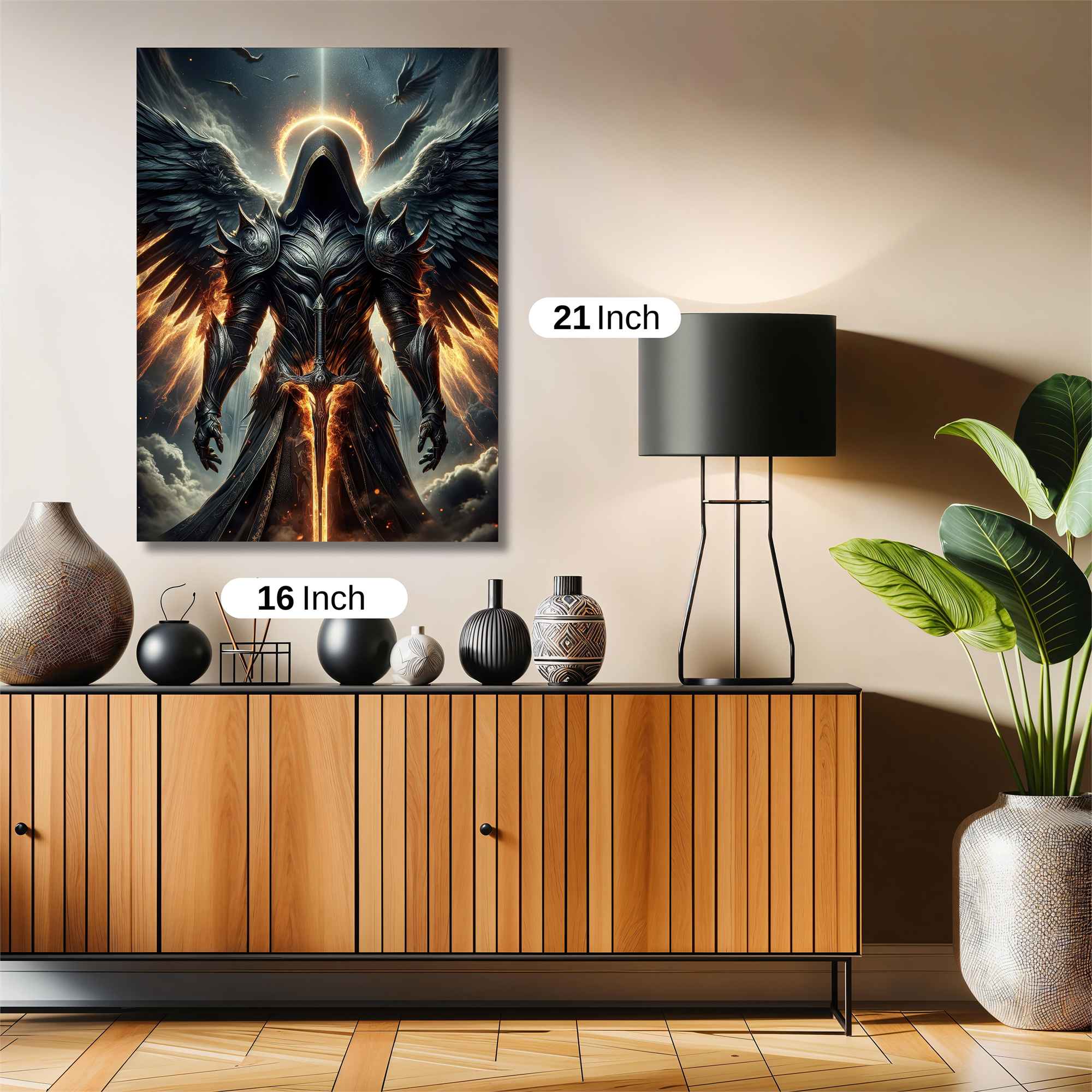 Angel Blaze Safe Wall Magnetic / M