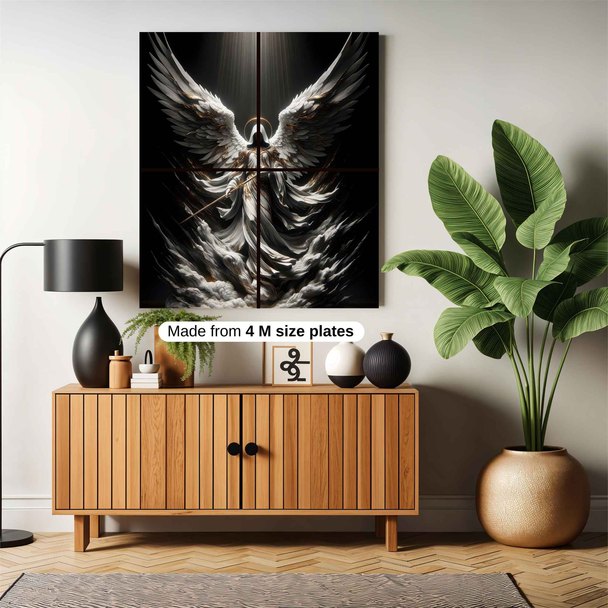 Angel Ascent Safe Wall Magnetic / M