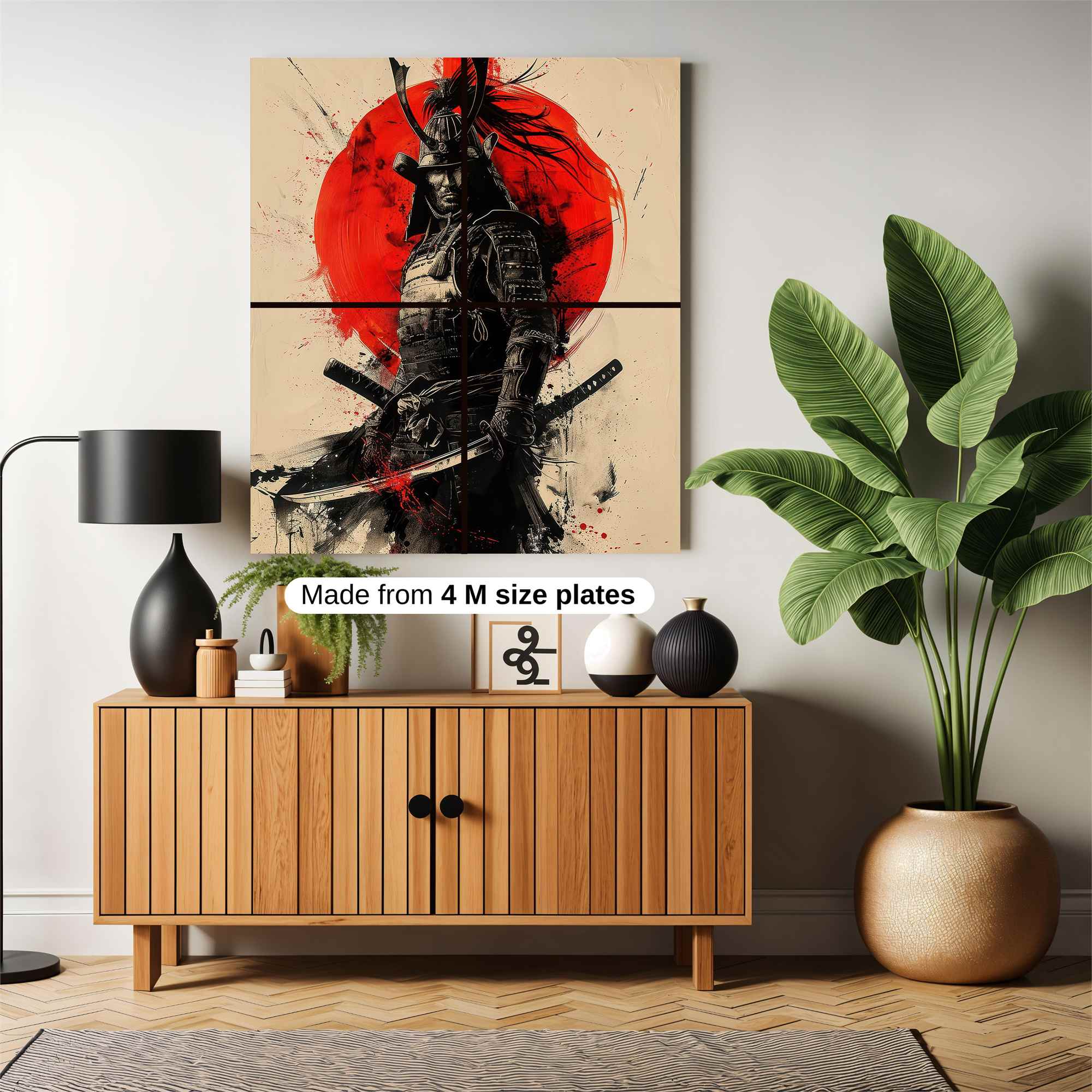 Samurai Fury Safe Wall Magnetic / M