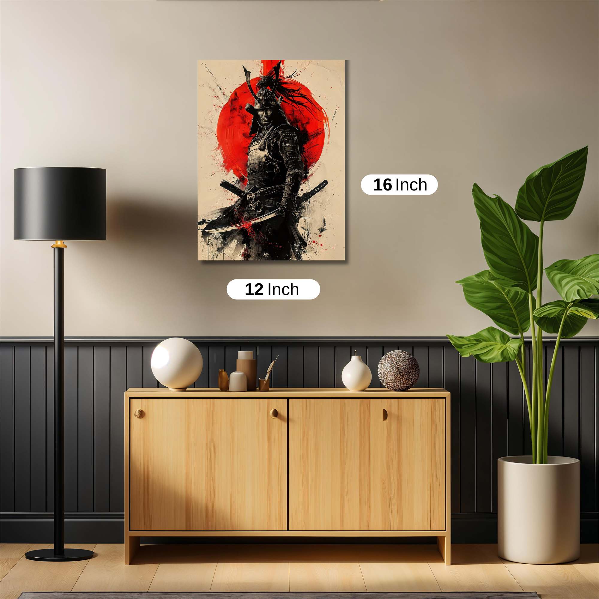 Samurai Fury Safe Wall Magnetic / M