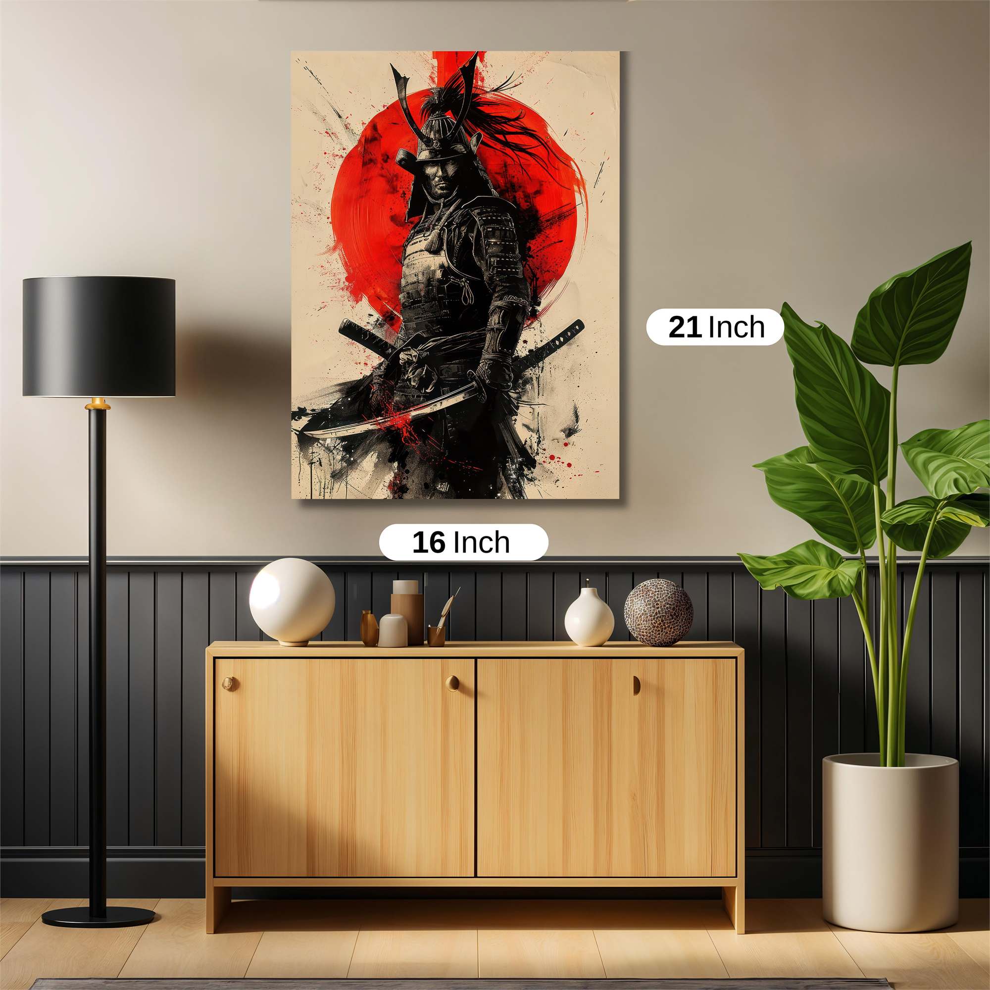 Samurai Fury Safe Wall Magnetic / M