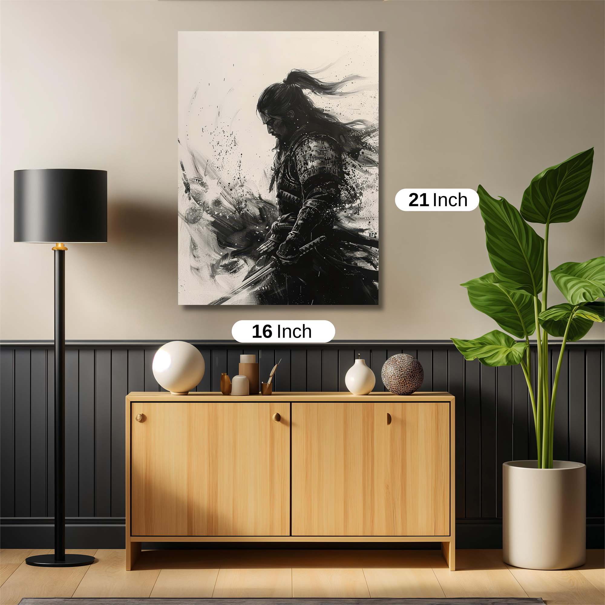Samurai Serenity Safe Wall Magnetic / M