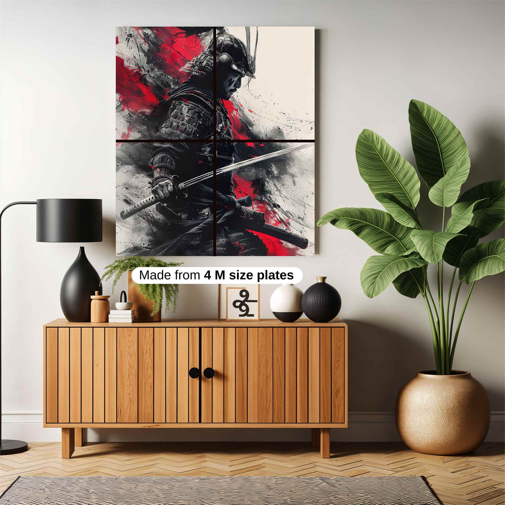 Samurai Fury Safe Wall Magnetic / M