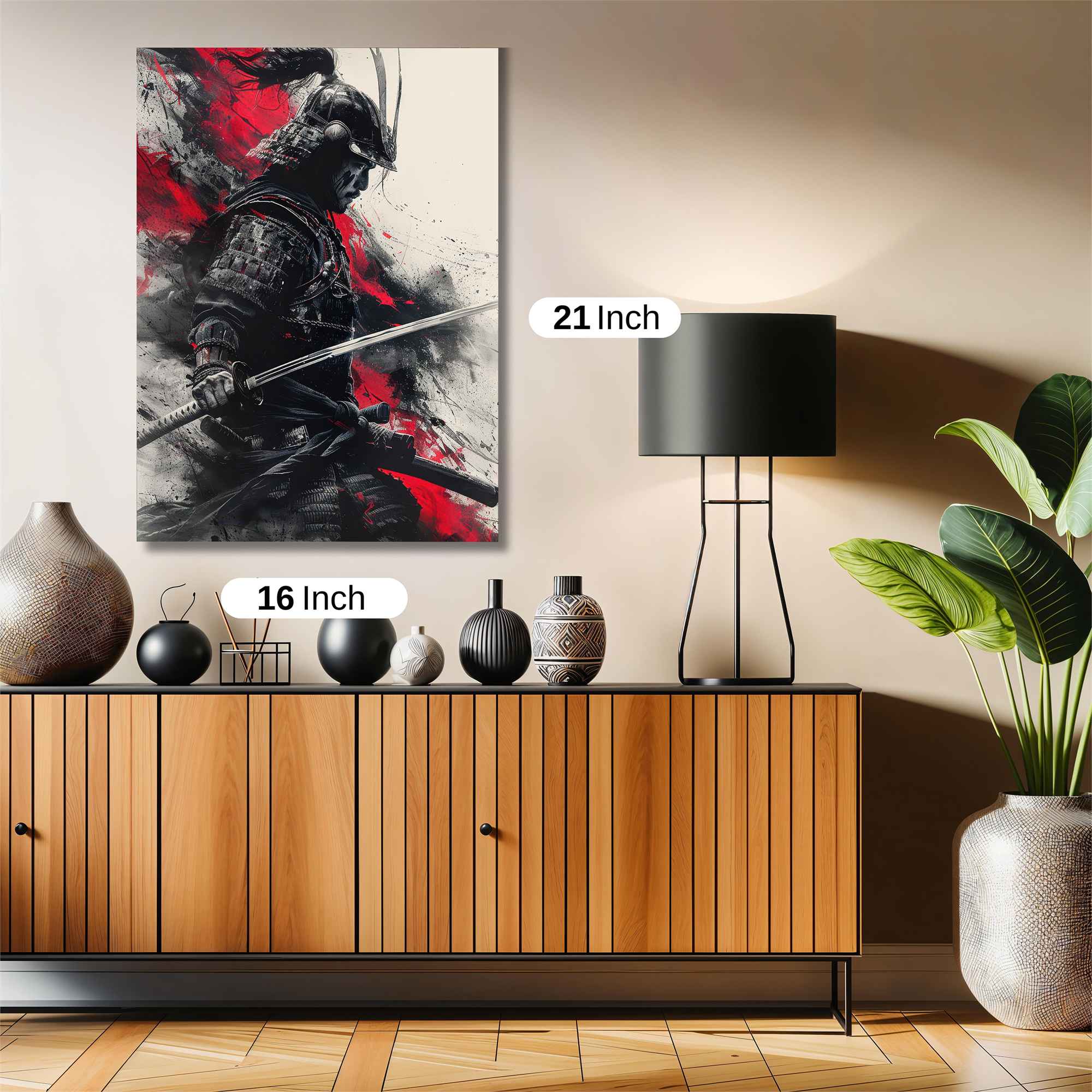 Samurai Fury Safe Wall Magnetic / M