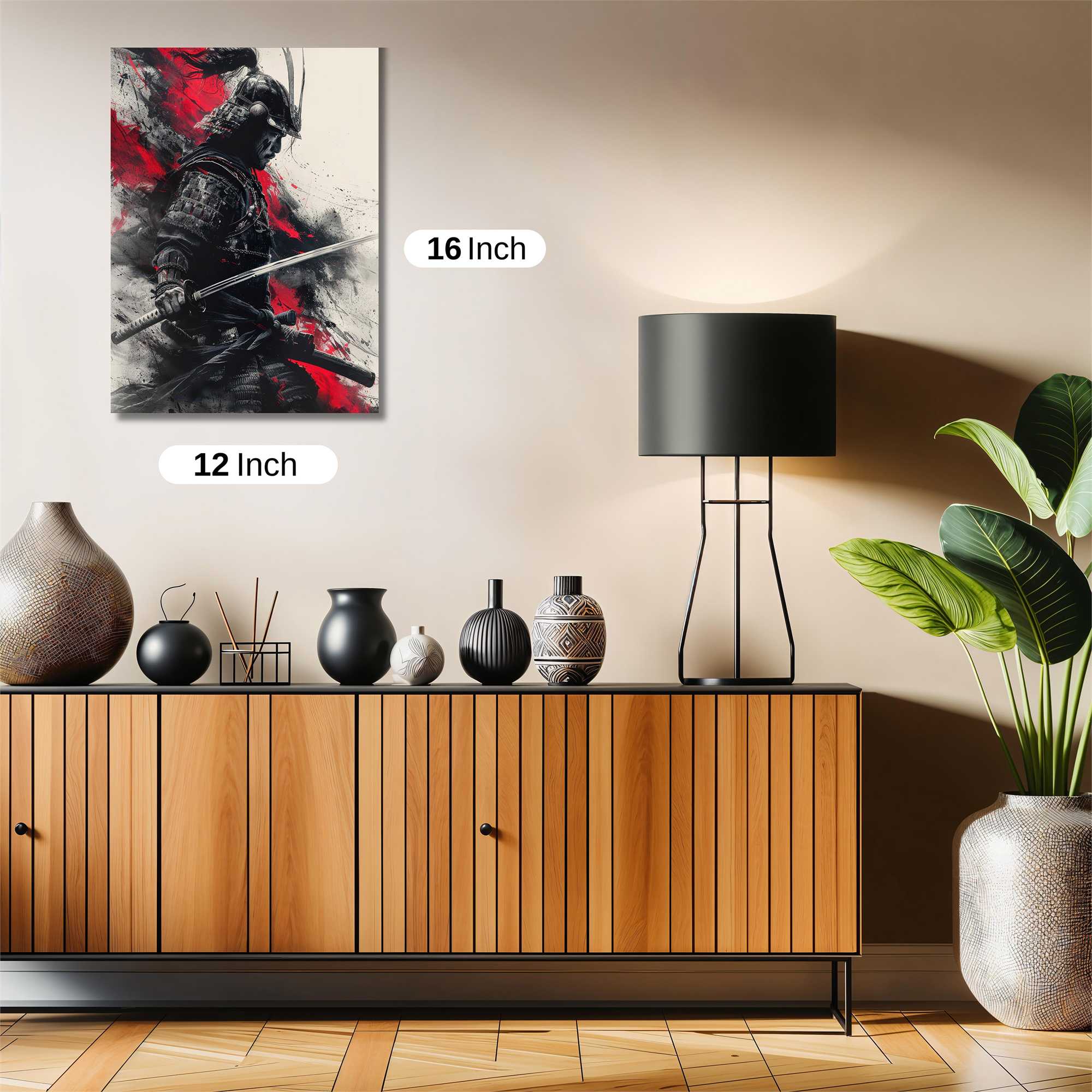 Samurai Fury Safe Wall Magnetic / M