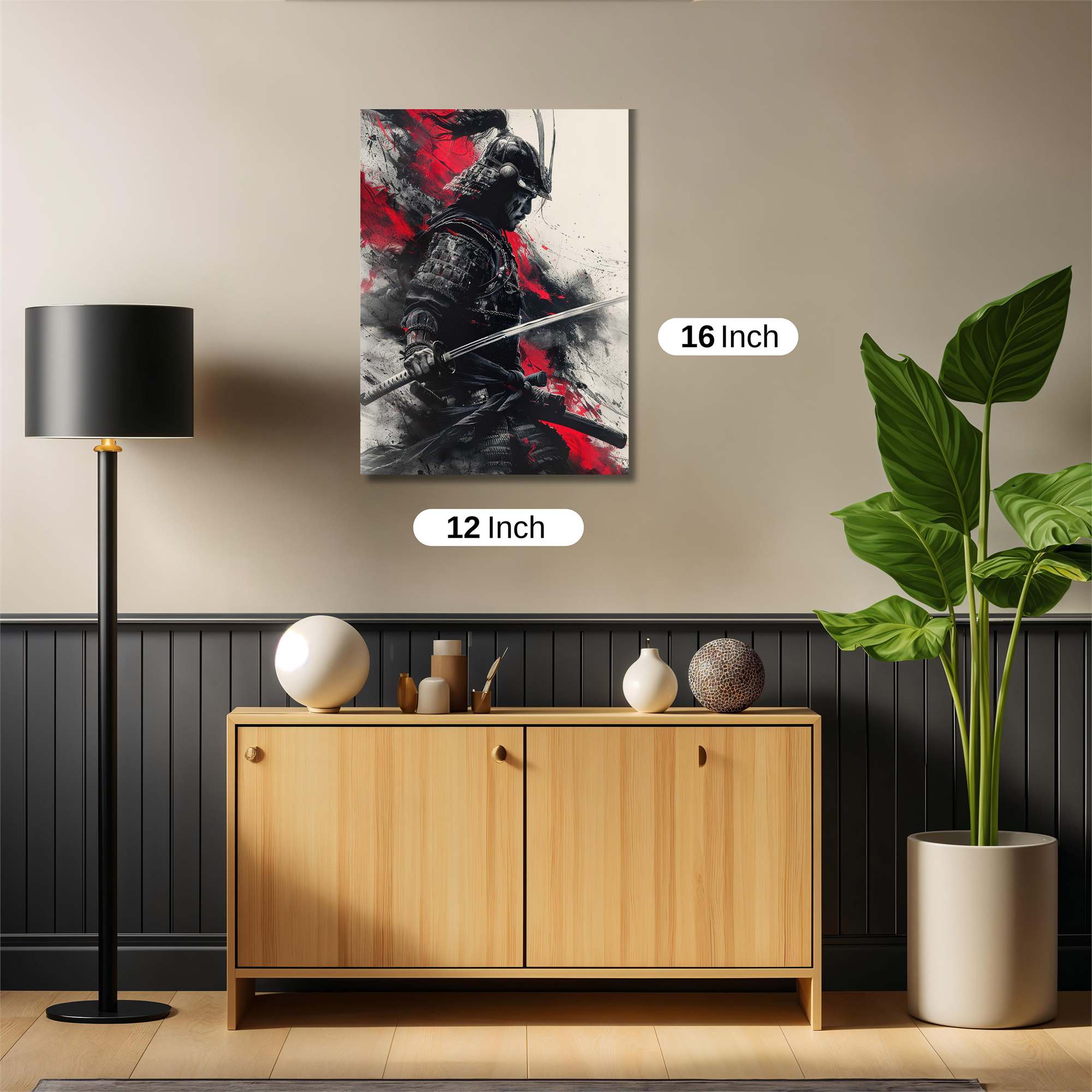 Samurai Fury Safe Wall Magnetic / M