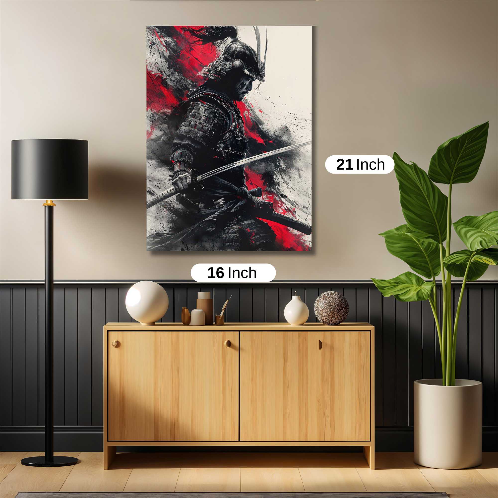 Samurai Fury Safe Wall Magnetic / M