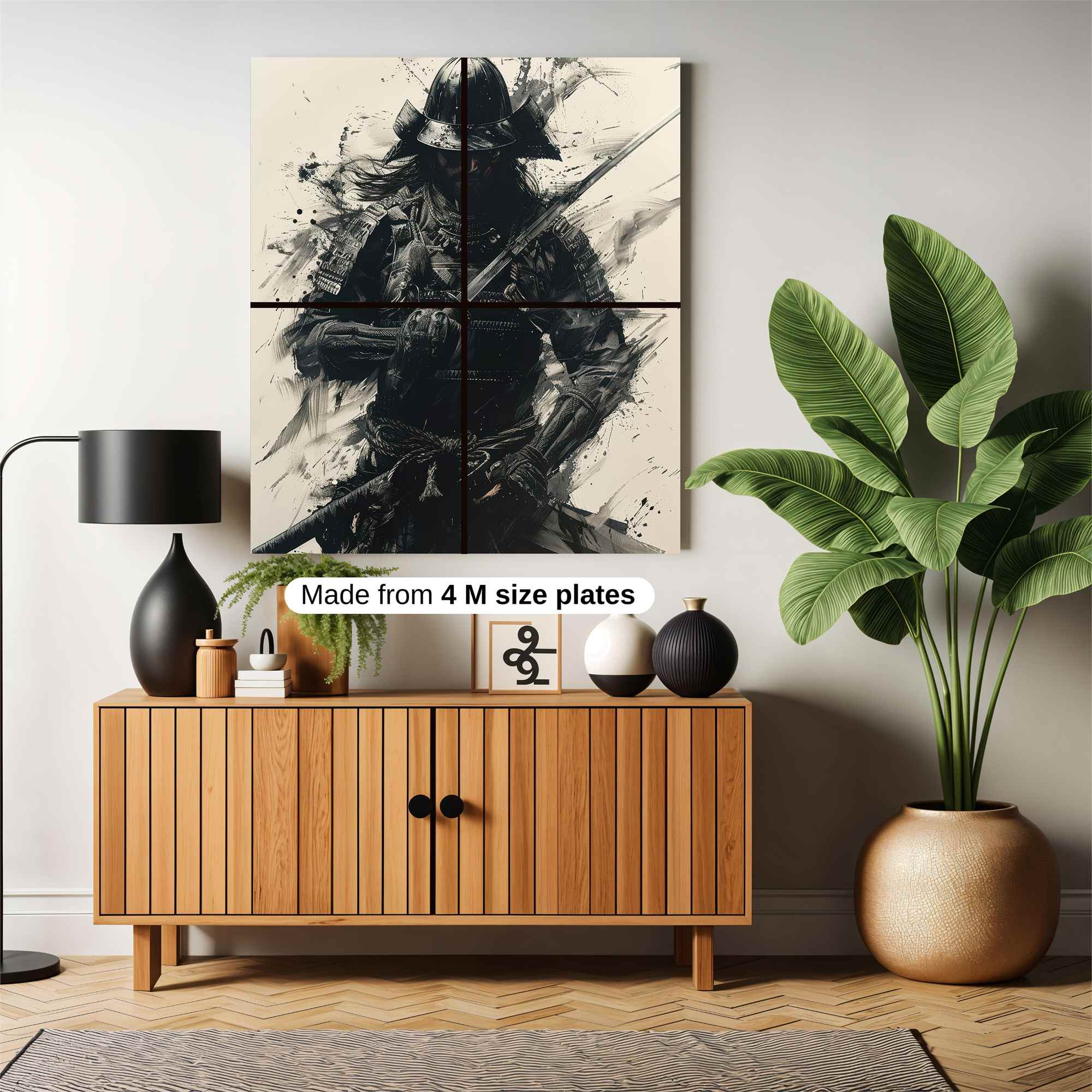 Samurai Silence Safe Wall Magnetic / M