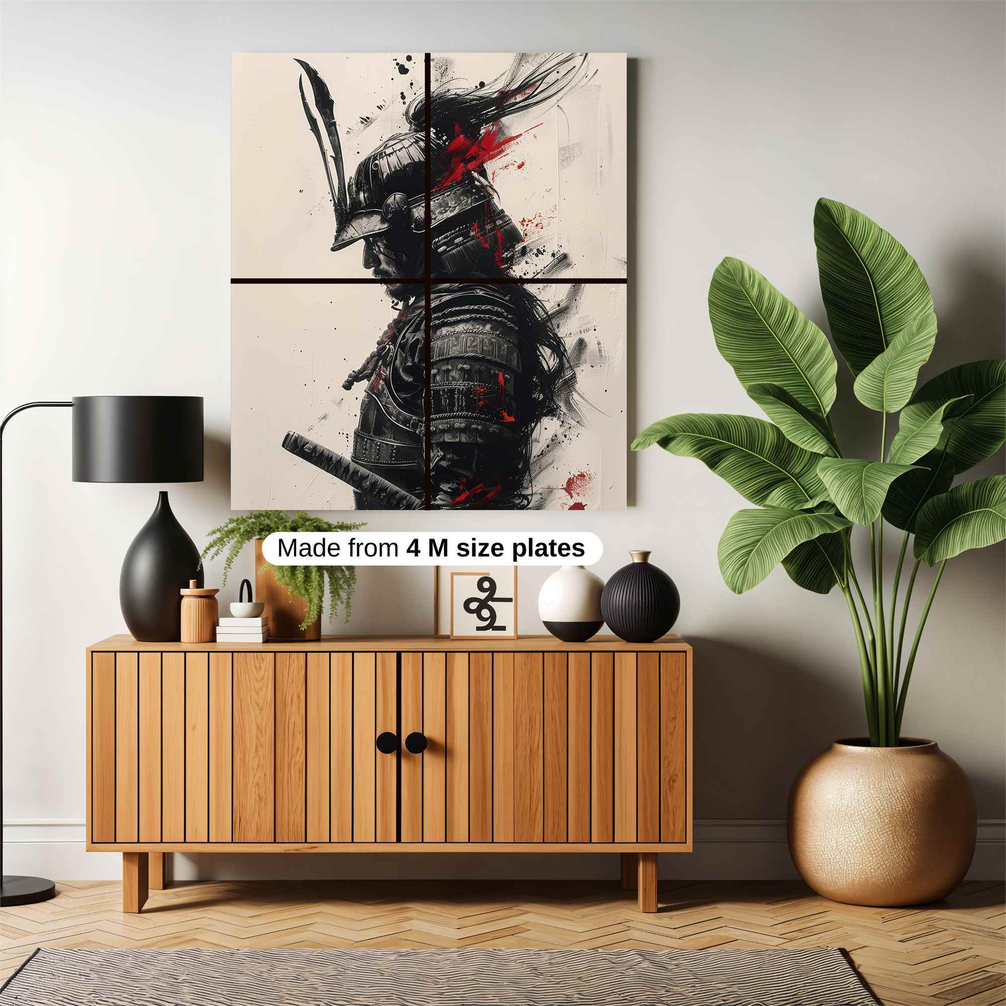 Samurai Fury Safe Wall Magnetic / M