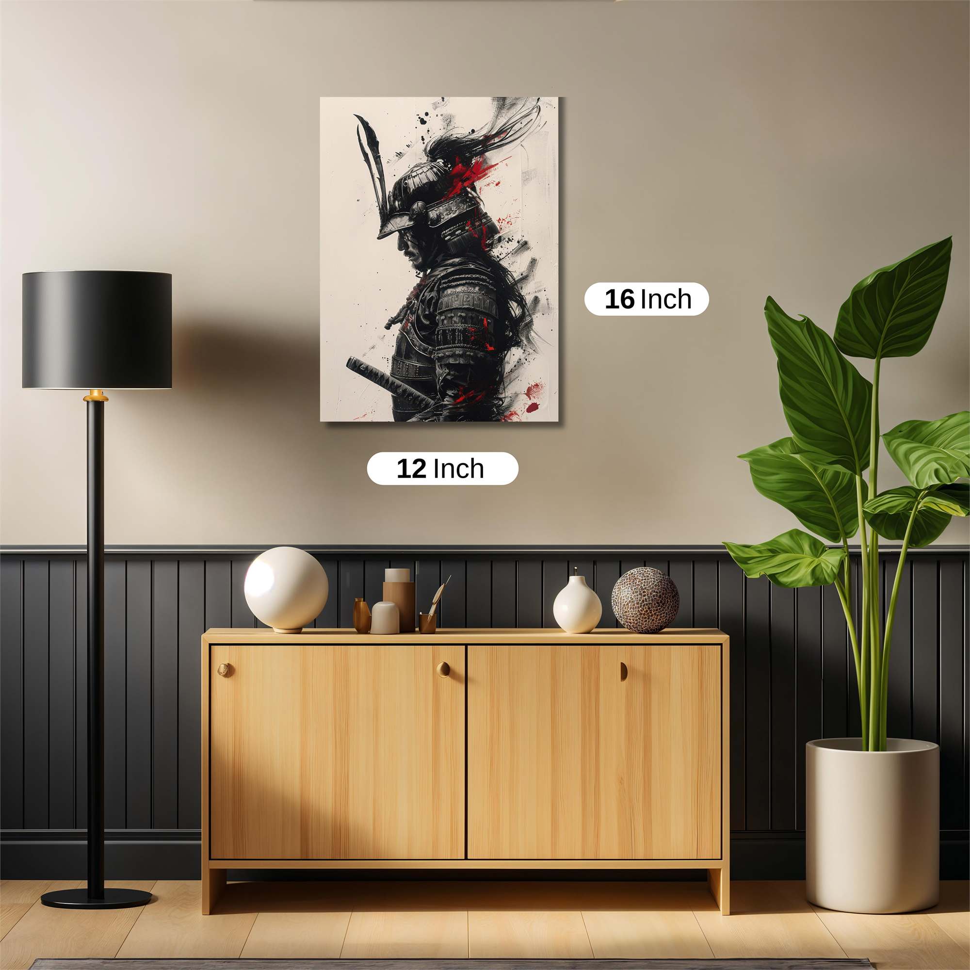 Samurai Fury Safe Wall Magnetic / M