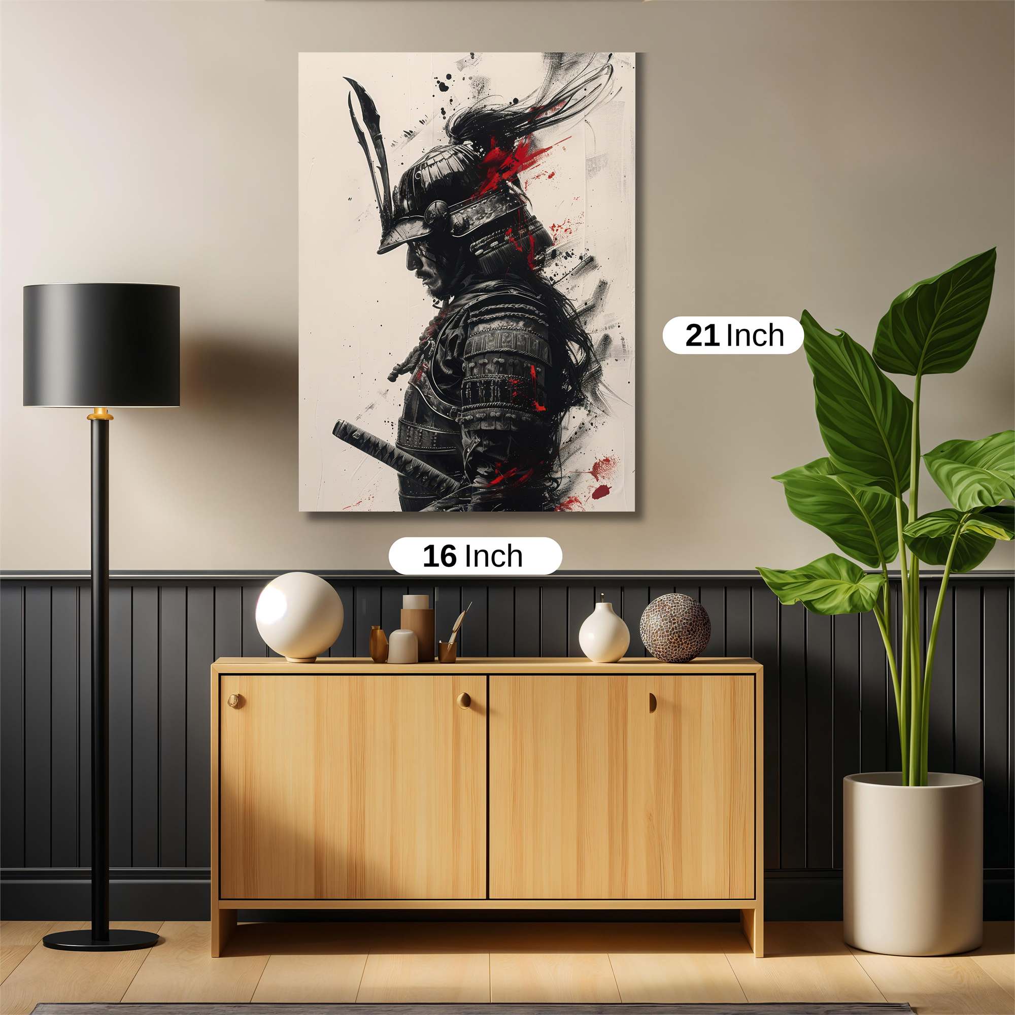 Samurai Fury Safe Wall Magnetic / M