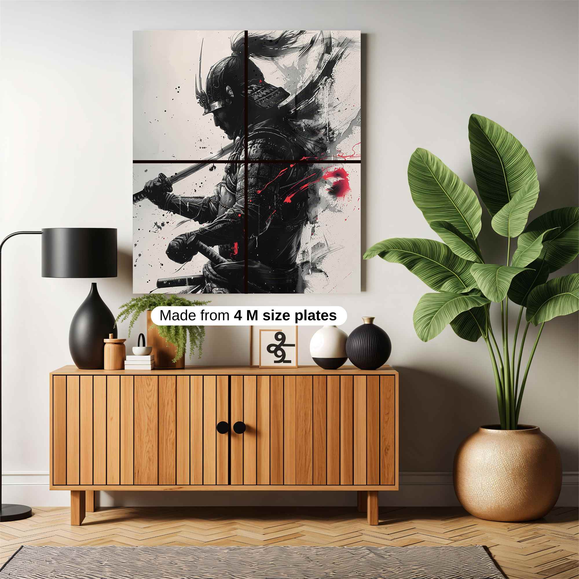 Samurai Fury Safe Wall Magnetic / M
