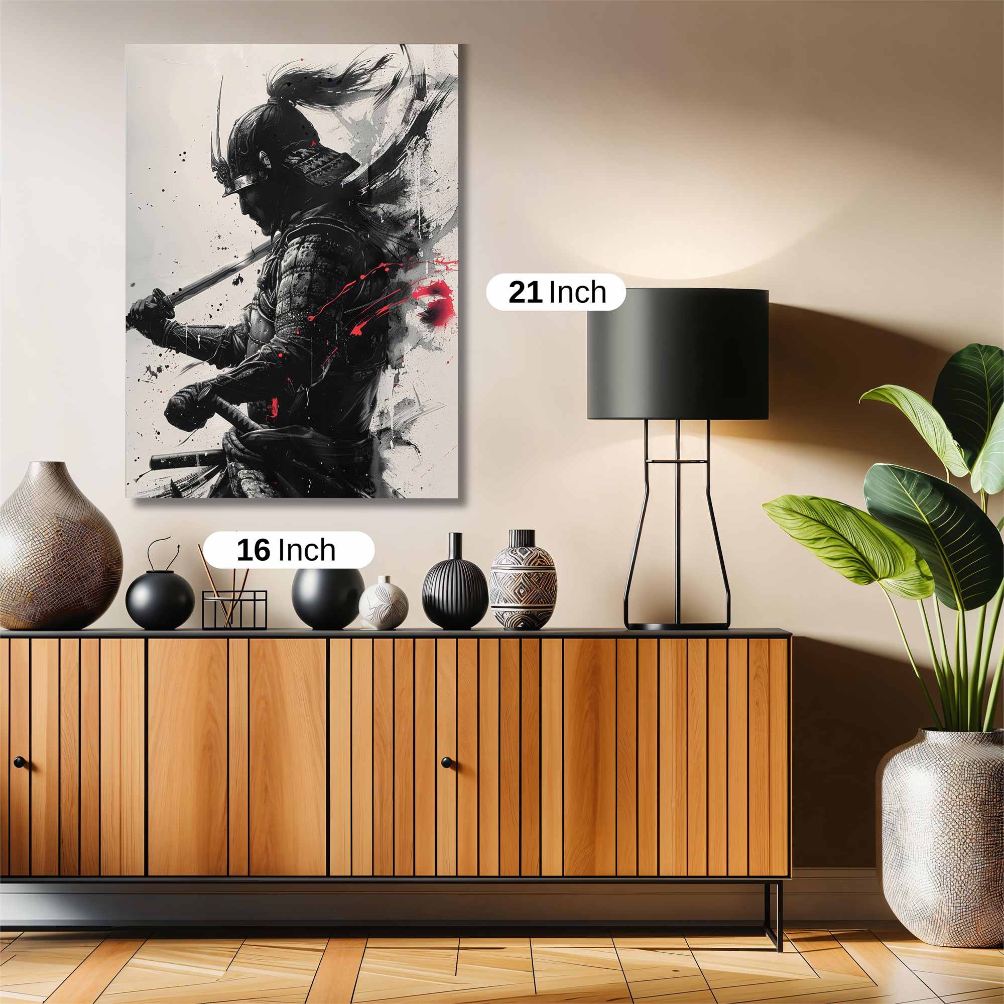 Samurai Fury Safe Wall Magnetic / M