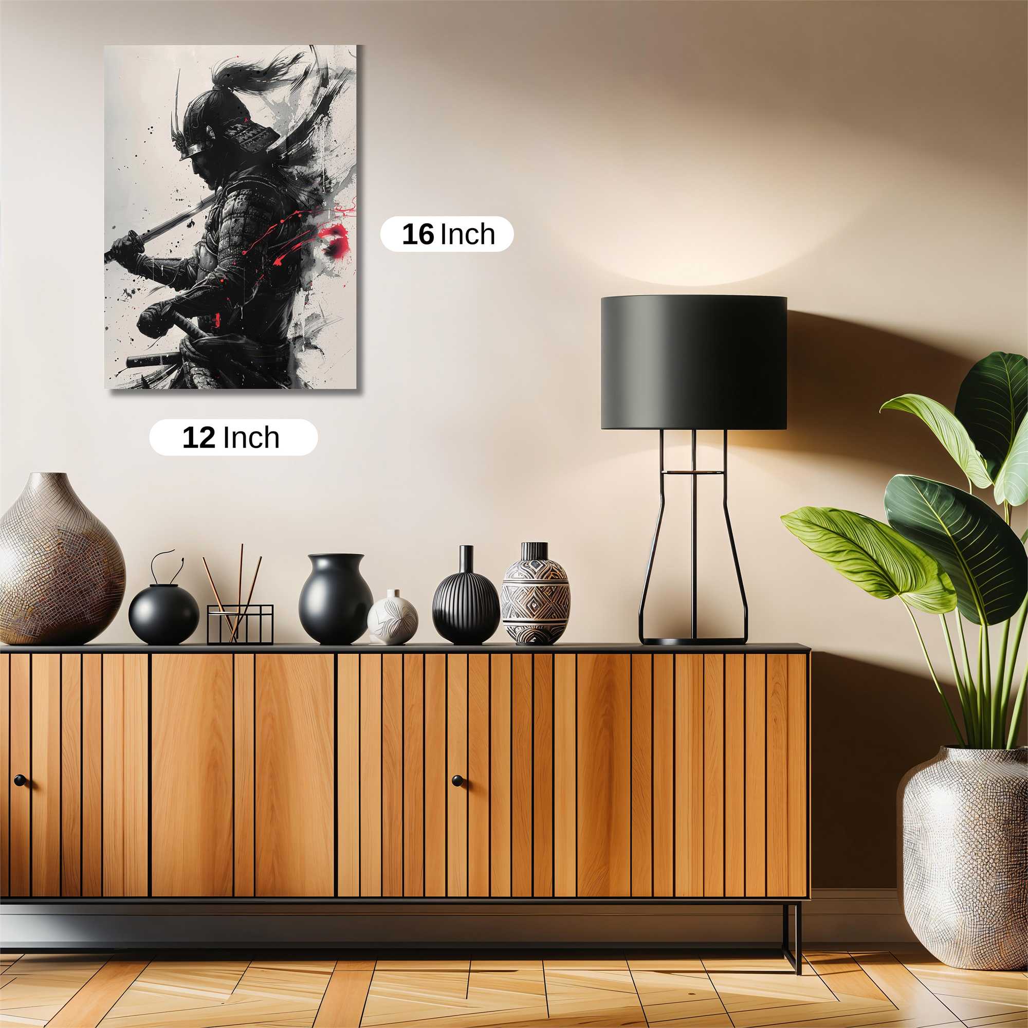 Samurai Fury Safe Wall Magnetic / M