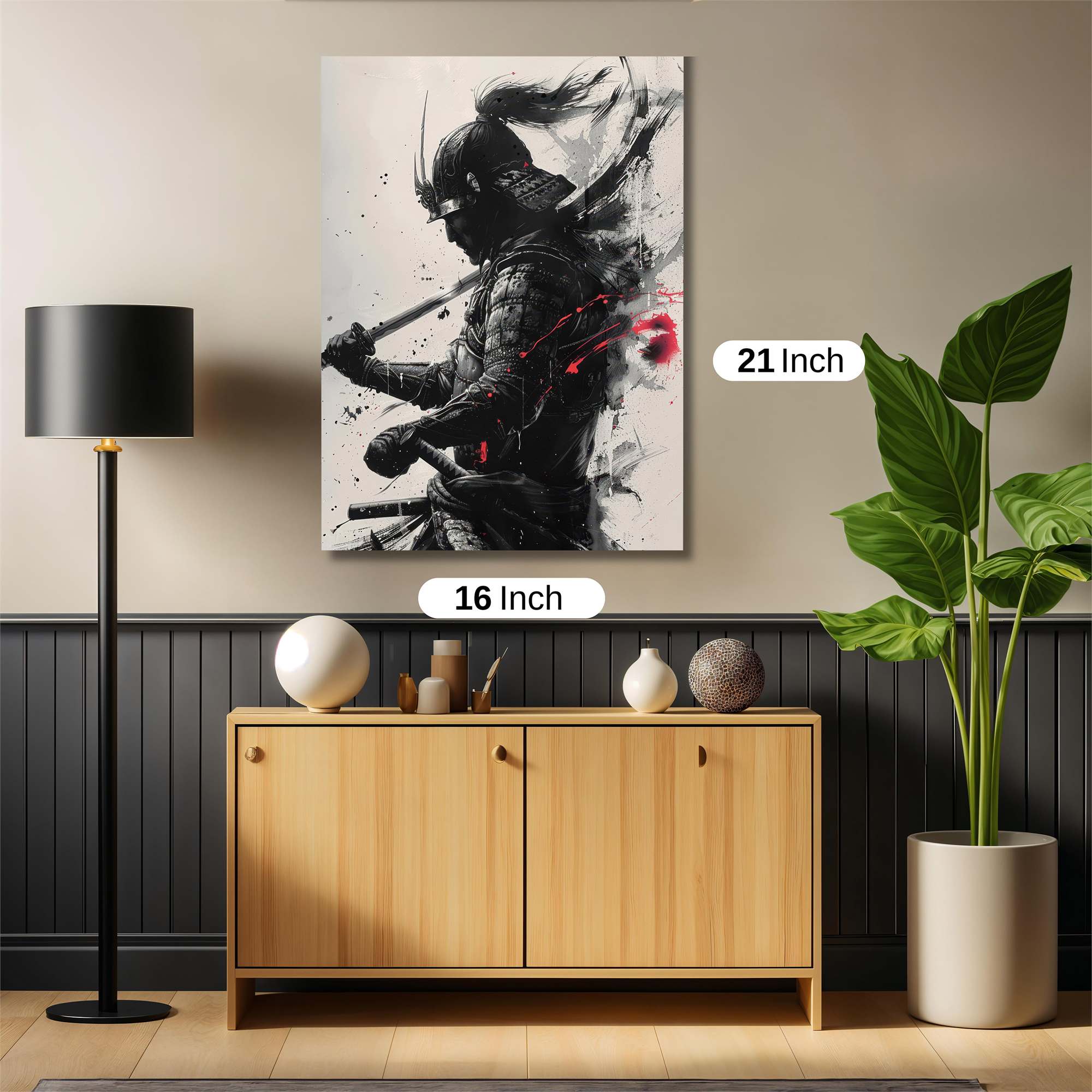 Samurai Fury Safe Wall Magnetic / M