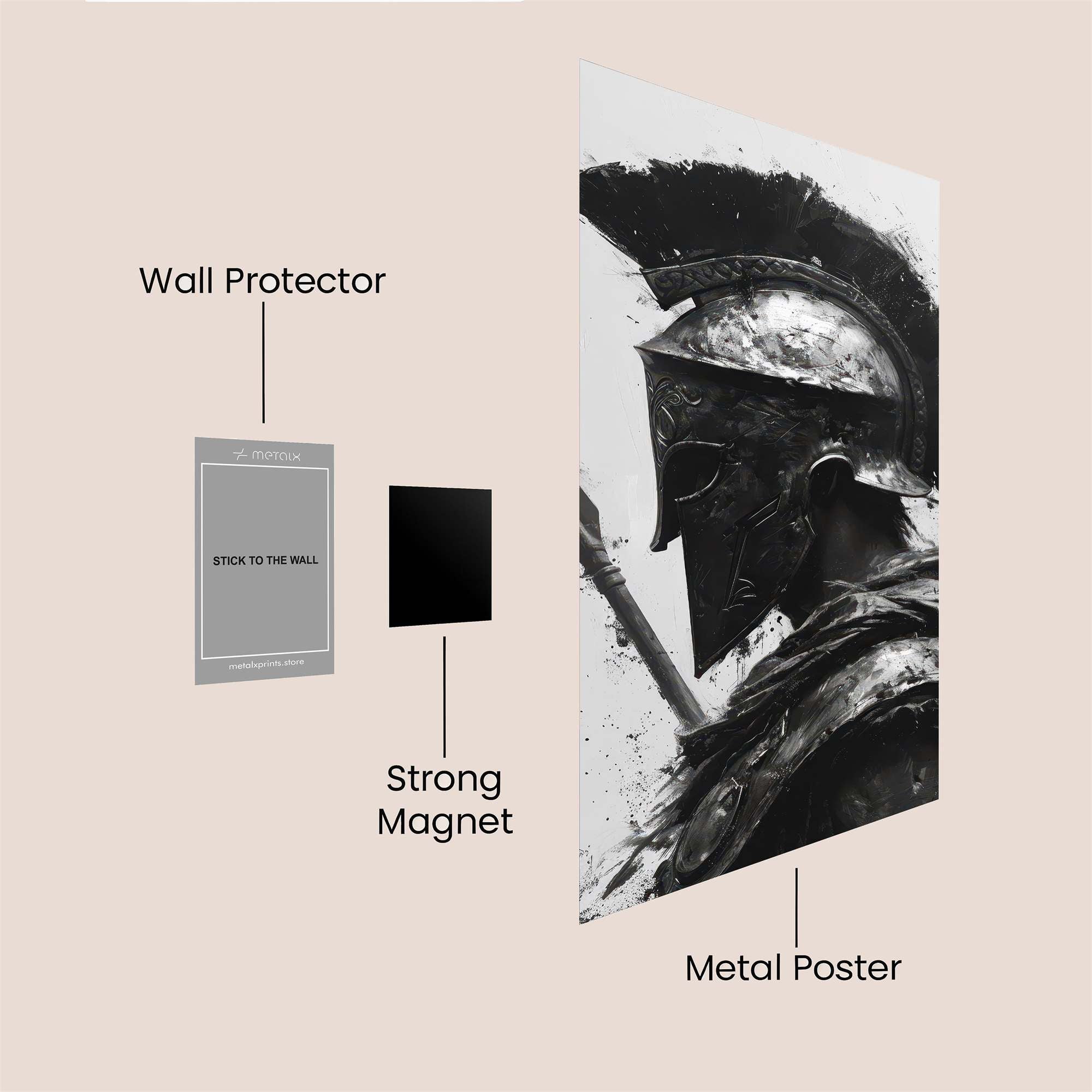 Spartan Valor Safe Wall Magnetic / M
