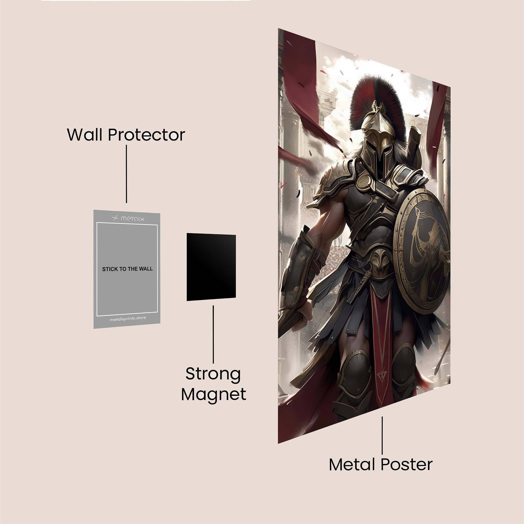 Spartan Valor Safe Wall Magnetic / M
