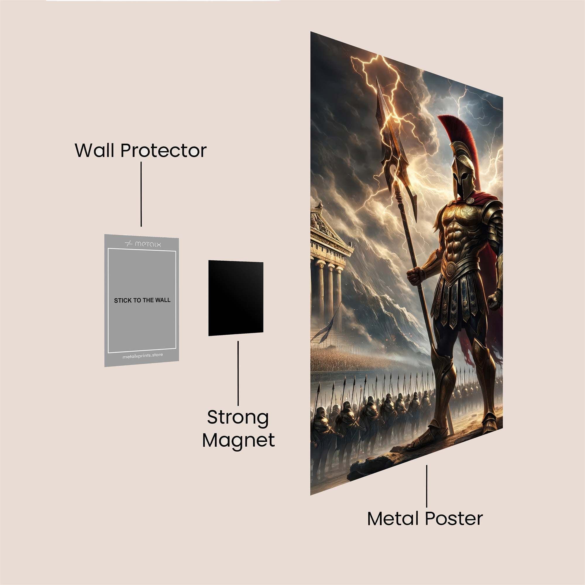 Zeus Majestic Safe Wall Magnetic / M