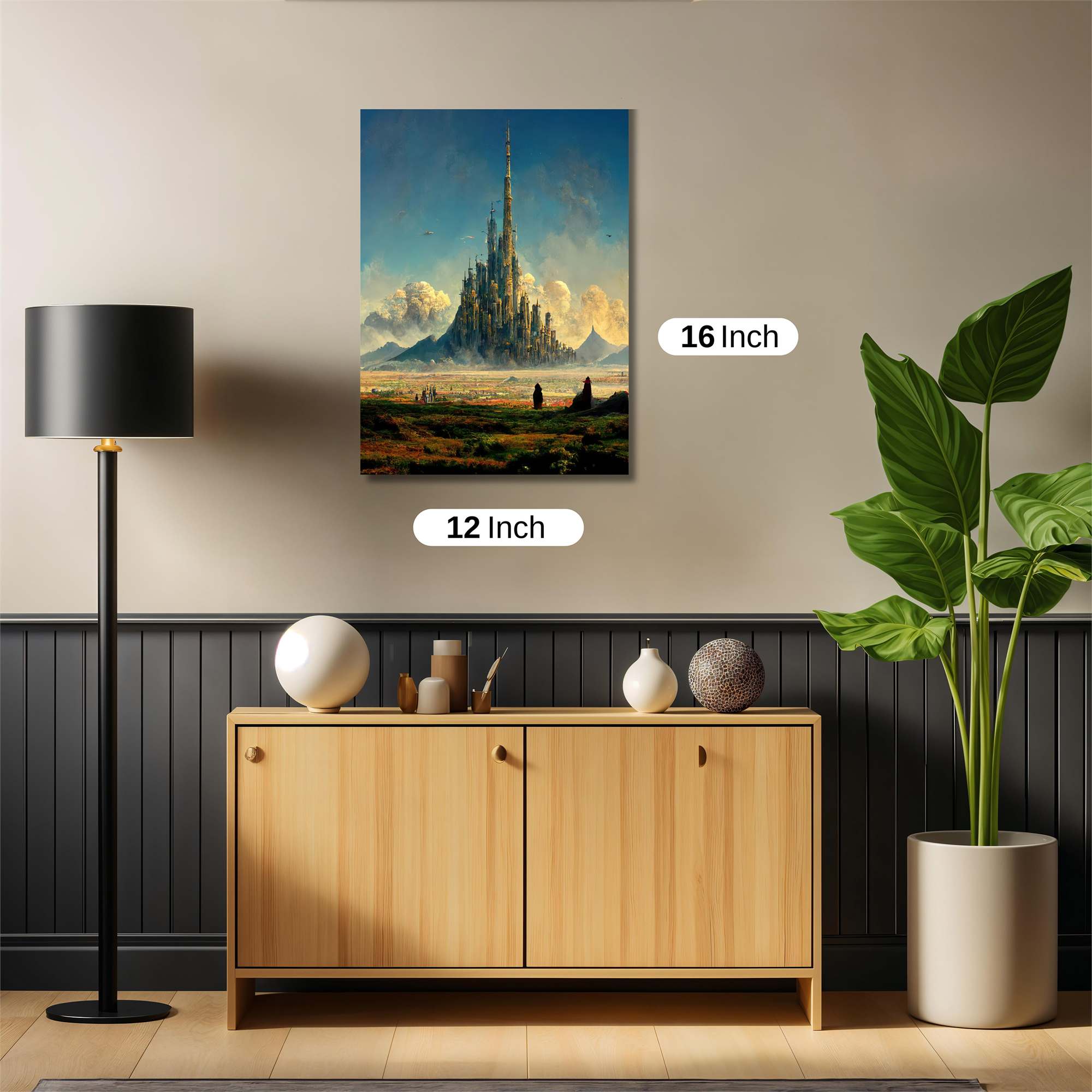 Tower Serenity Safe Wall Magnetic / M