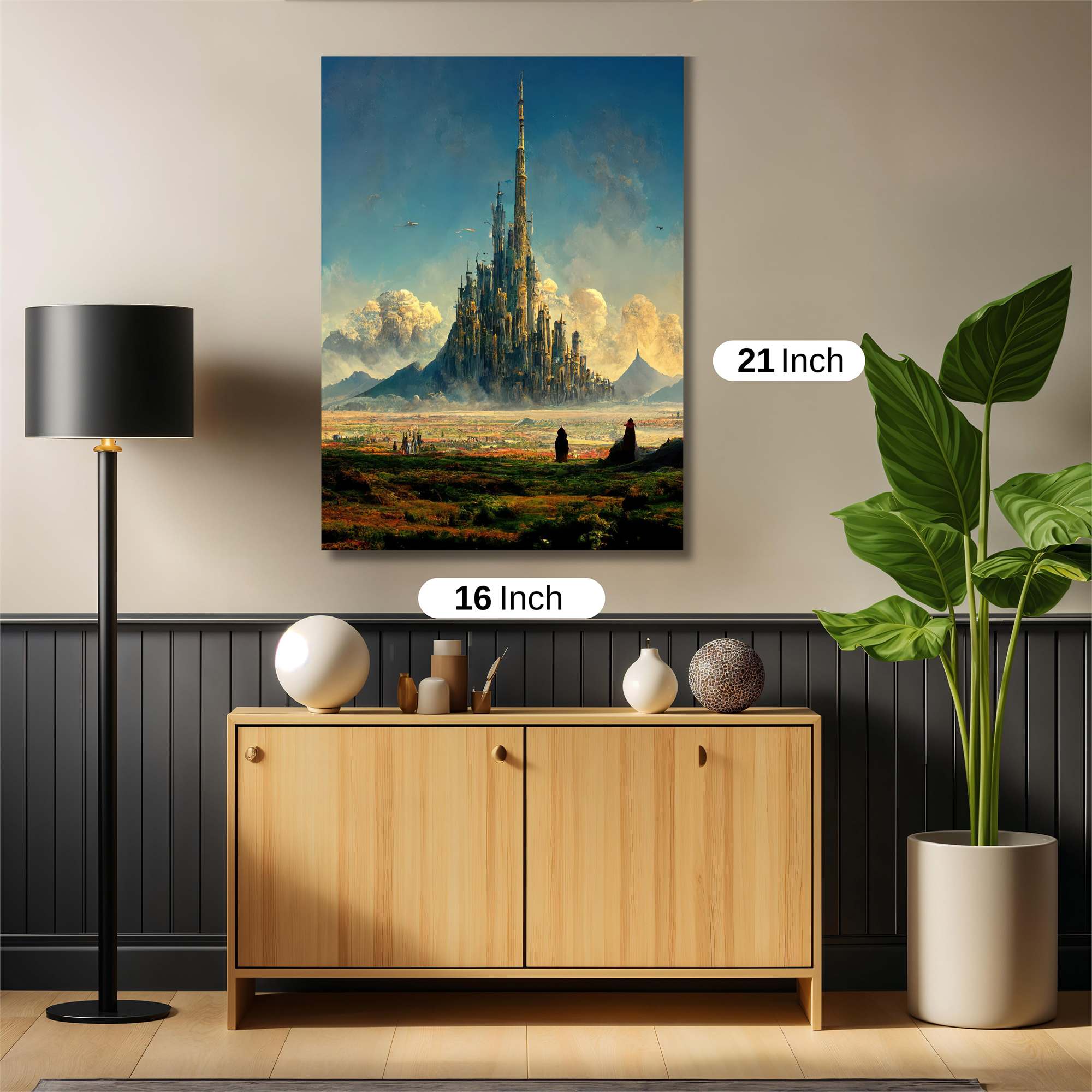 Tower Serenity Safe Wall Magnetic / M