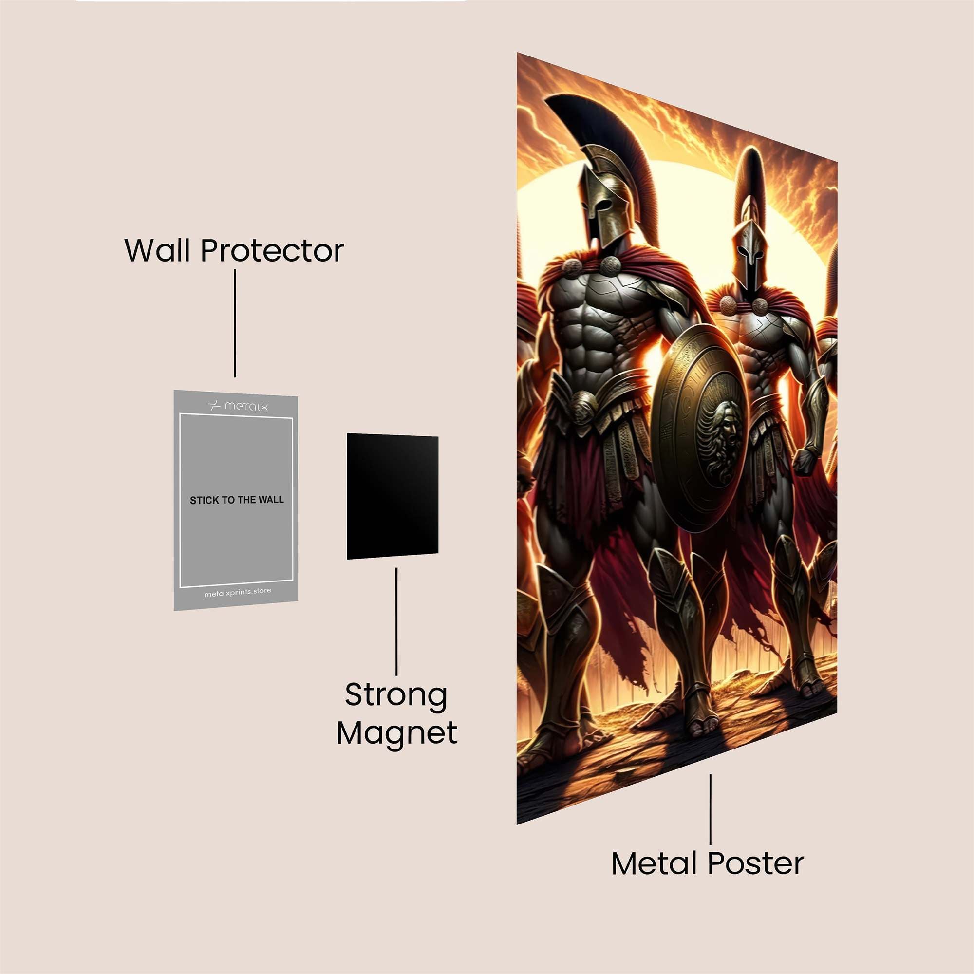 Spartans Resolute Safe Wall Magnetic / M