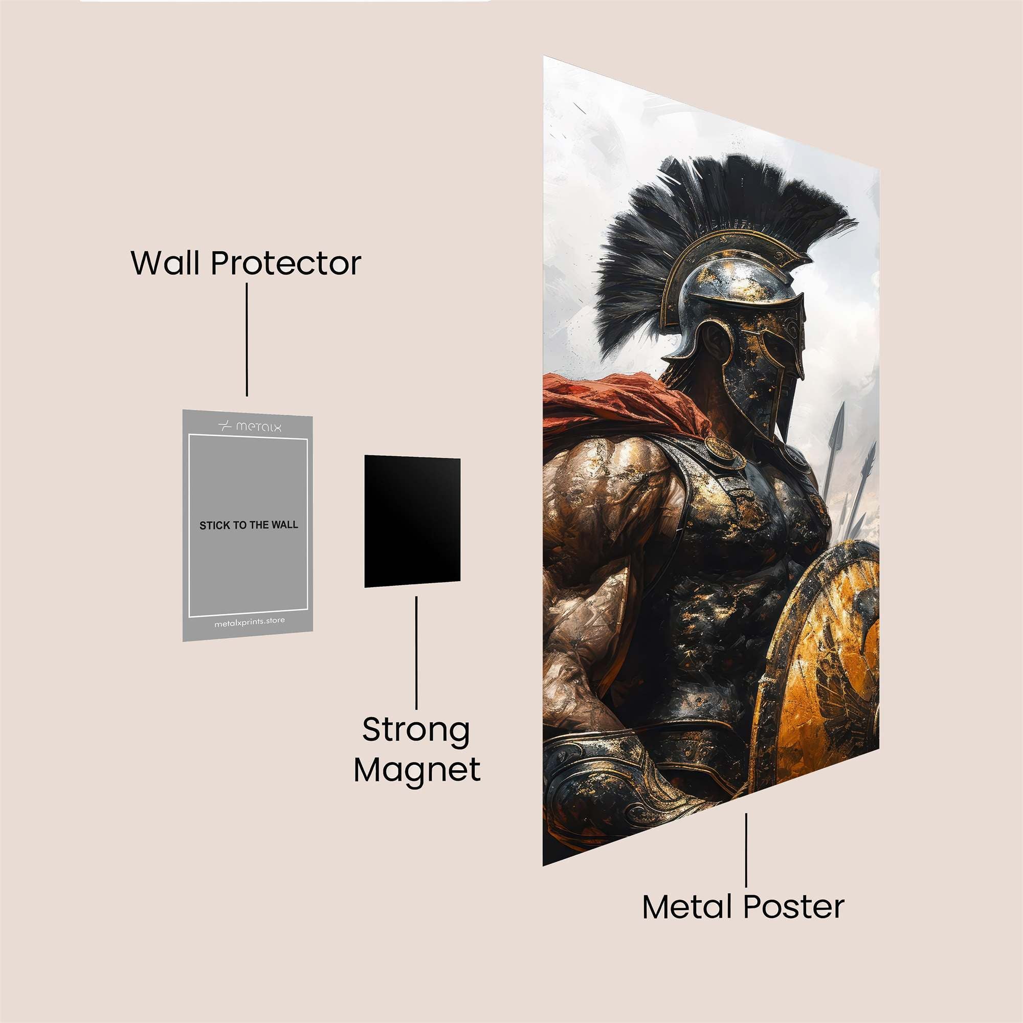 Spartan Valor Safe Wall Magnetic / M