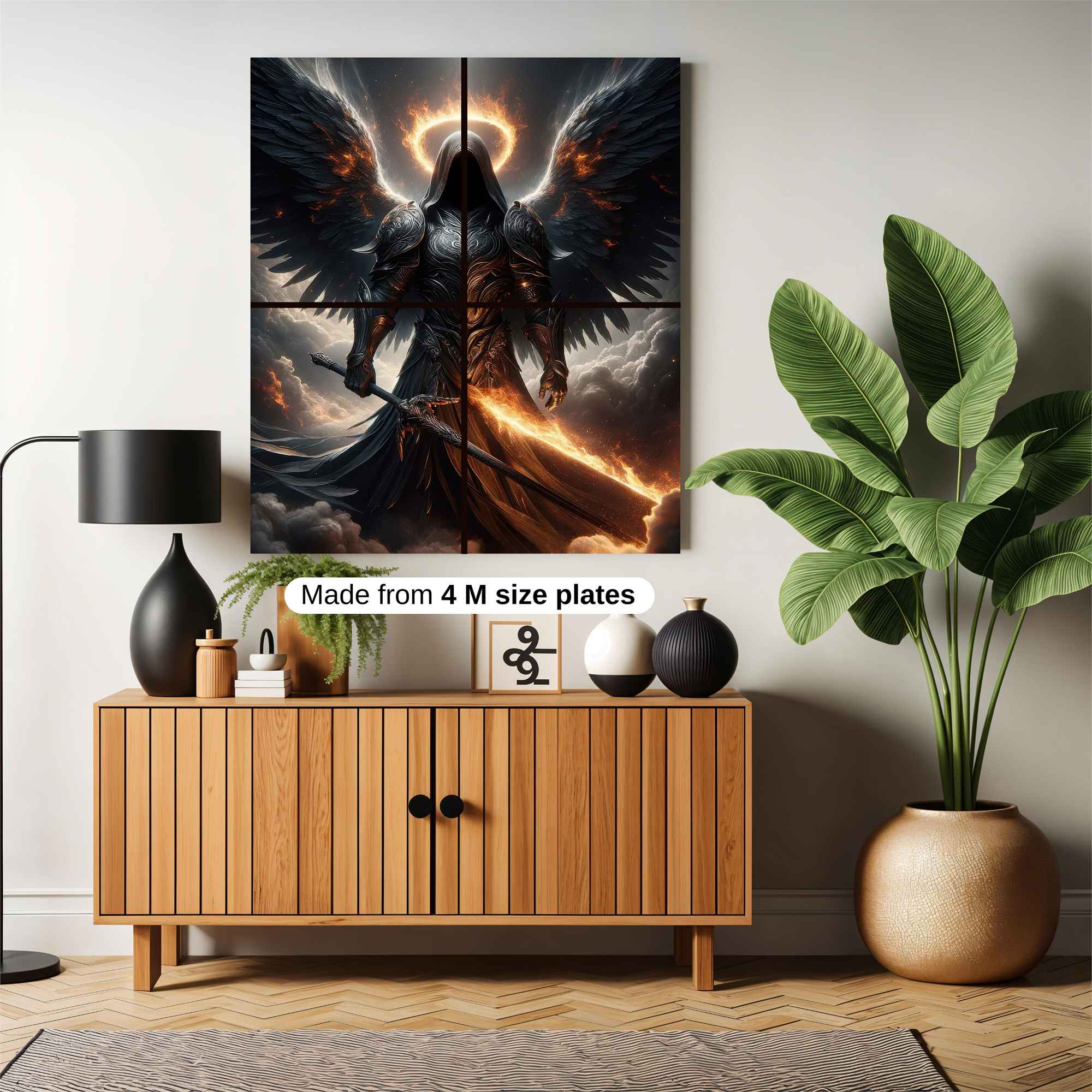 Angel Blaze Safe Wall Magnetic / M