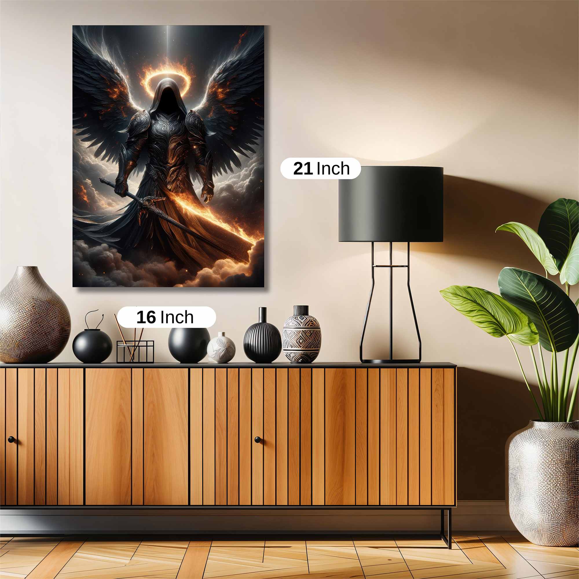 Angel Blaze Safe Wall Magnetic / M