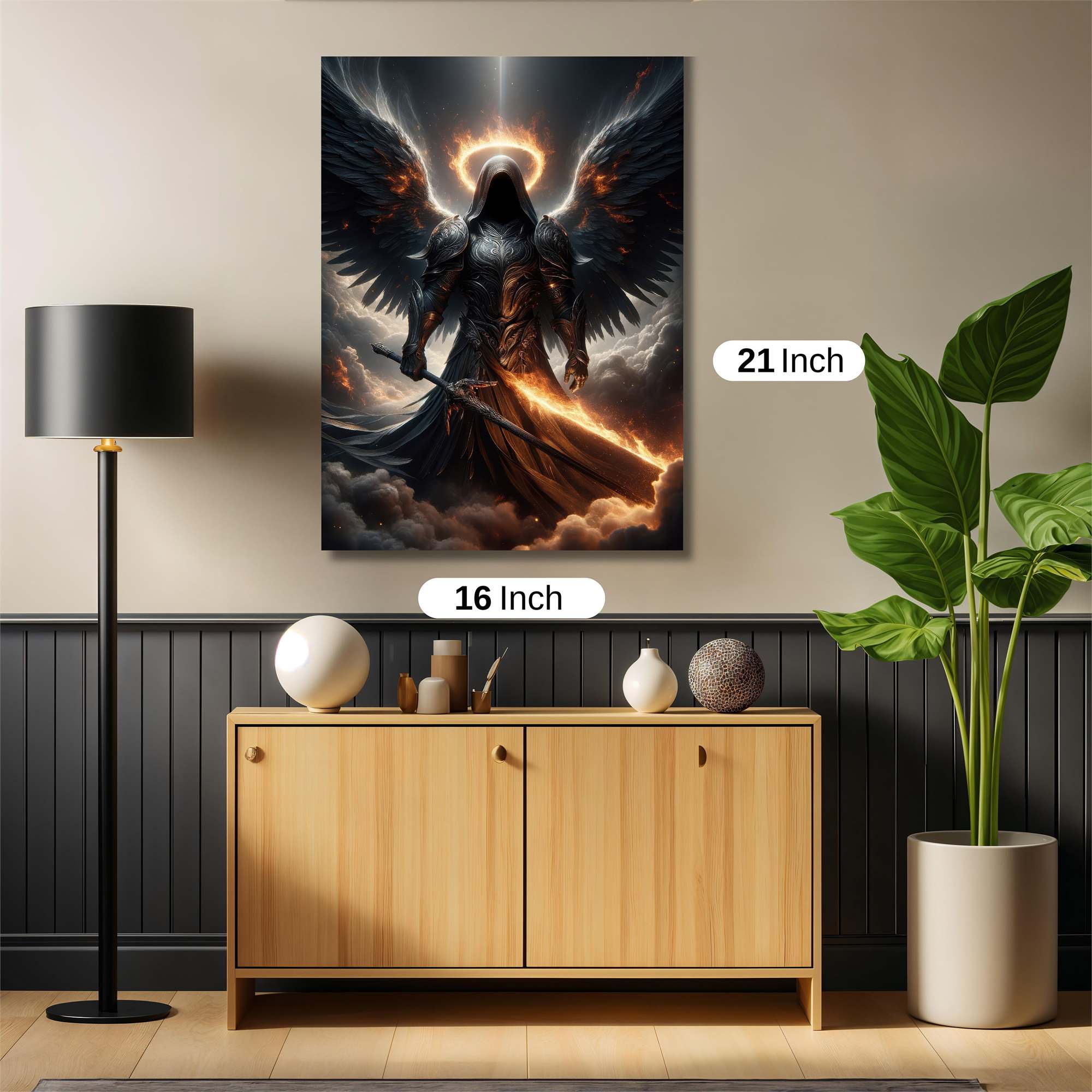 Angel Blaze Safe Wall Magnetic / M