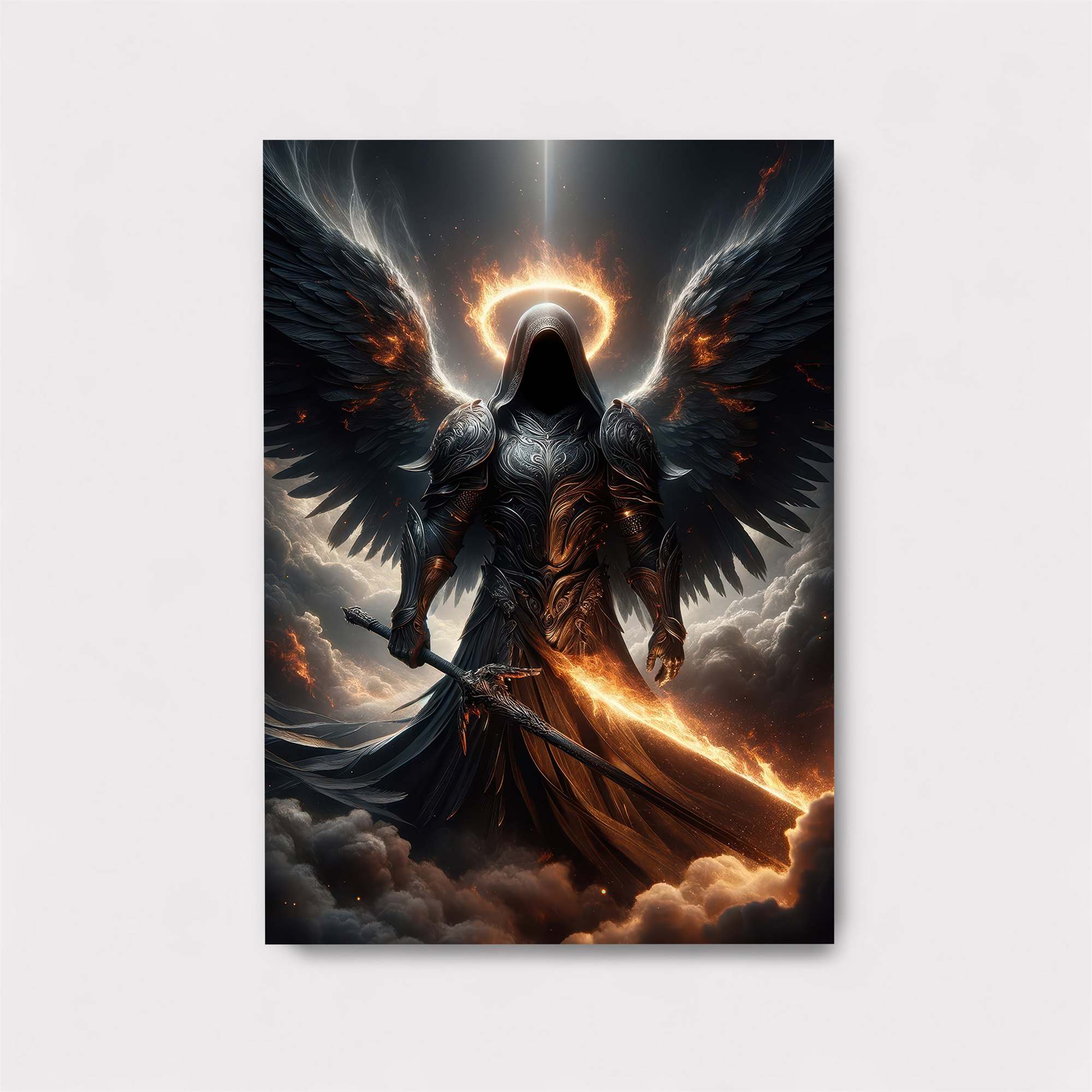 Angel Blaze Safe Wall Magnetic / M