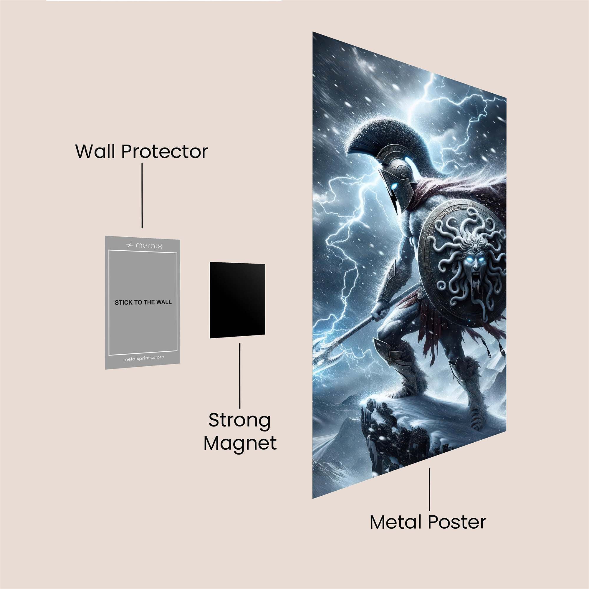 Zeus Ascendant Safe Wall Magnetic / M