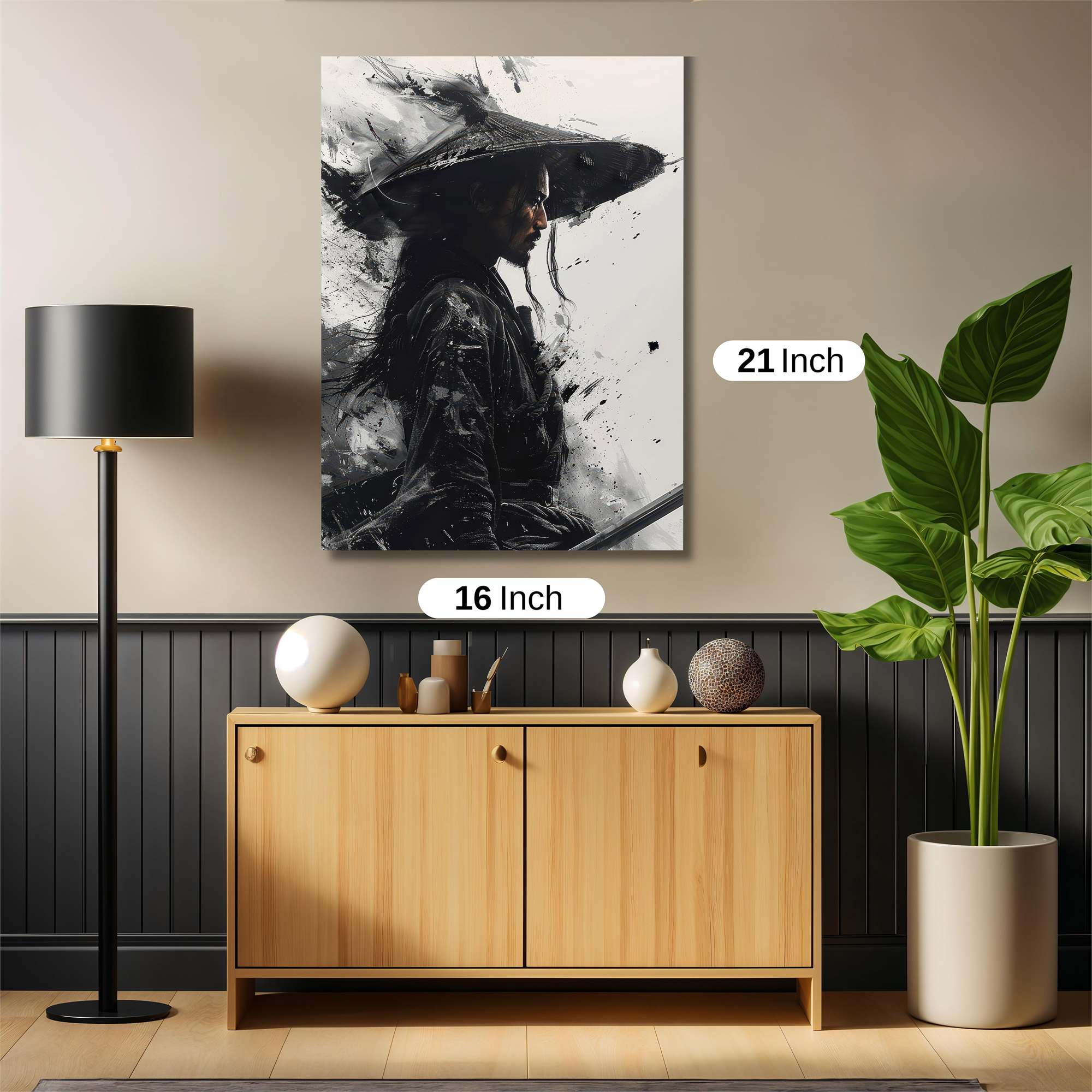 Samurai Serenity Safe Wall Magnetic / M