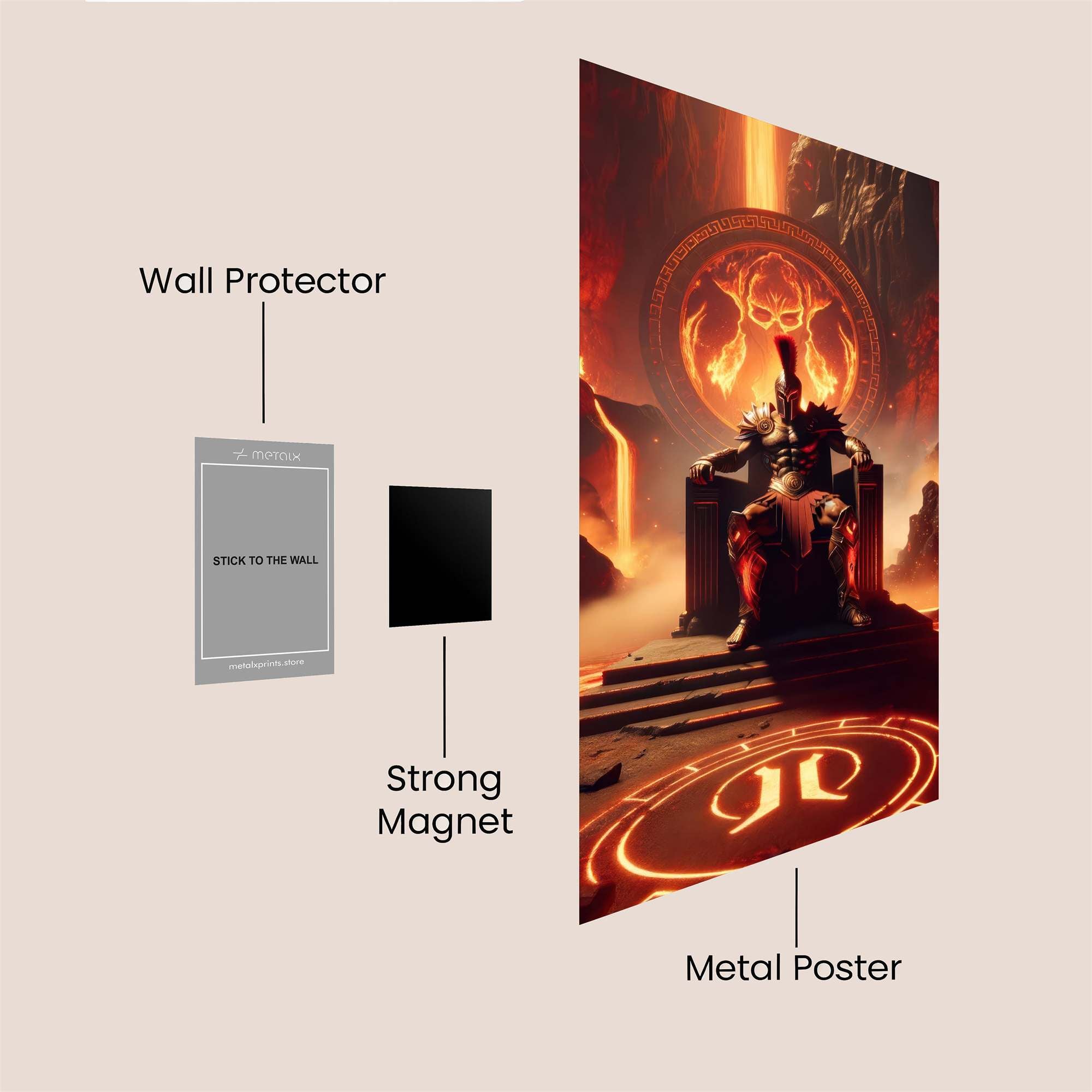Hades Sovereign Safe Wall Magnetic / M