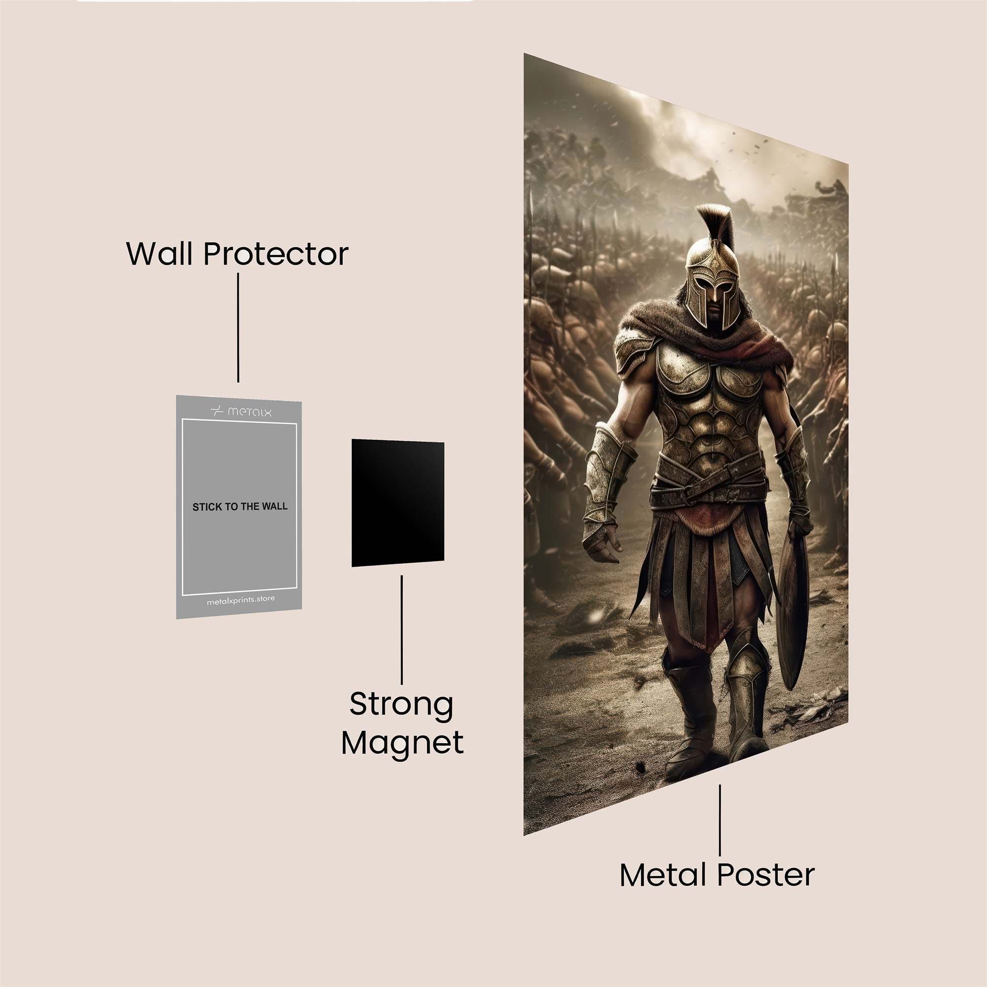 Spartan Valor Safe Wall Magnetic / M