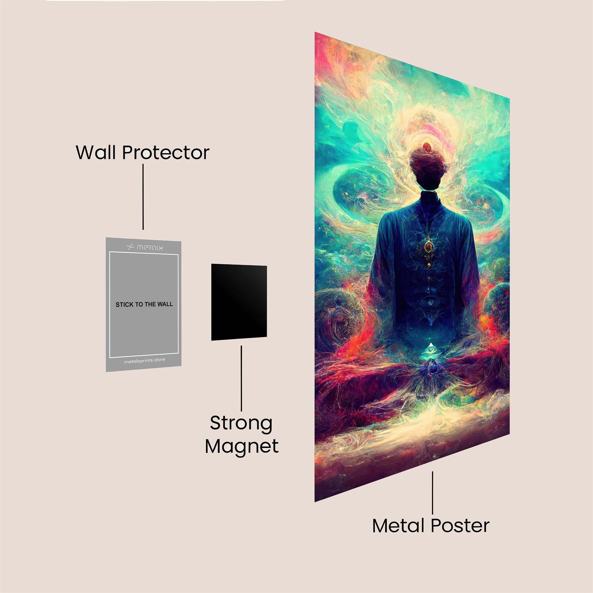 Mystic Ascension Safe Wall Magnetic / M