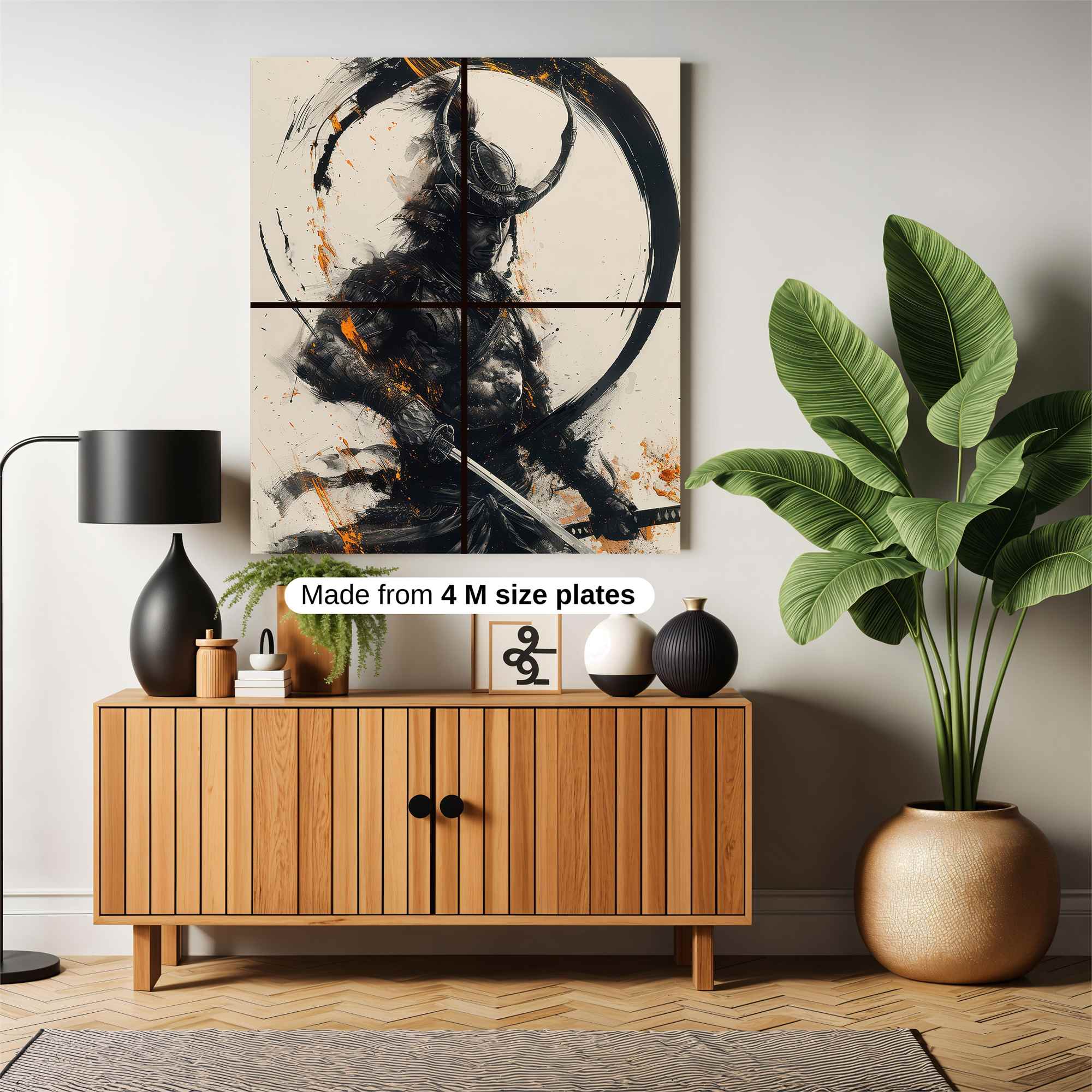 Samurai Fury Safe Wall Magnetic / M