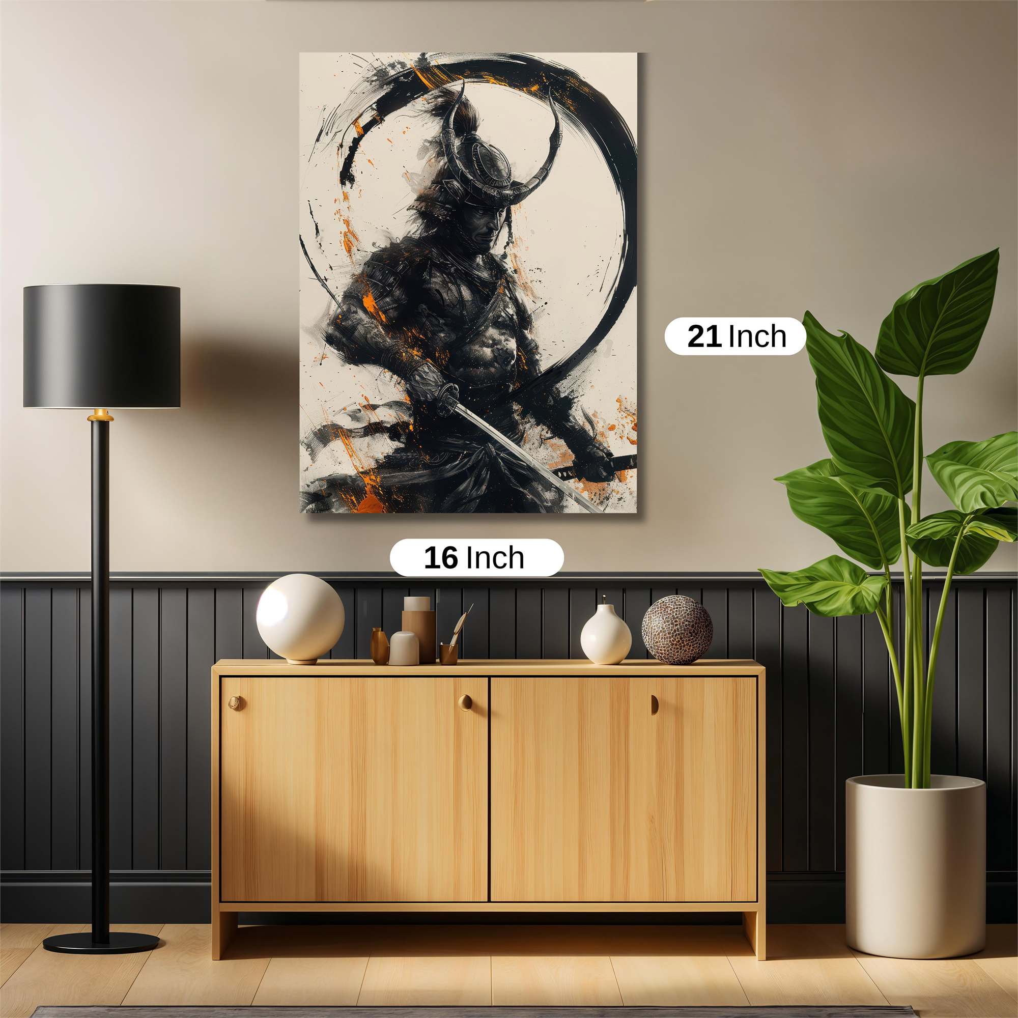 Samurai Fury Safe Wall Magnetic / M