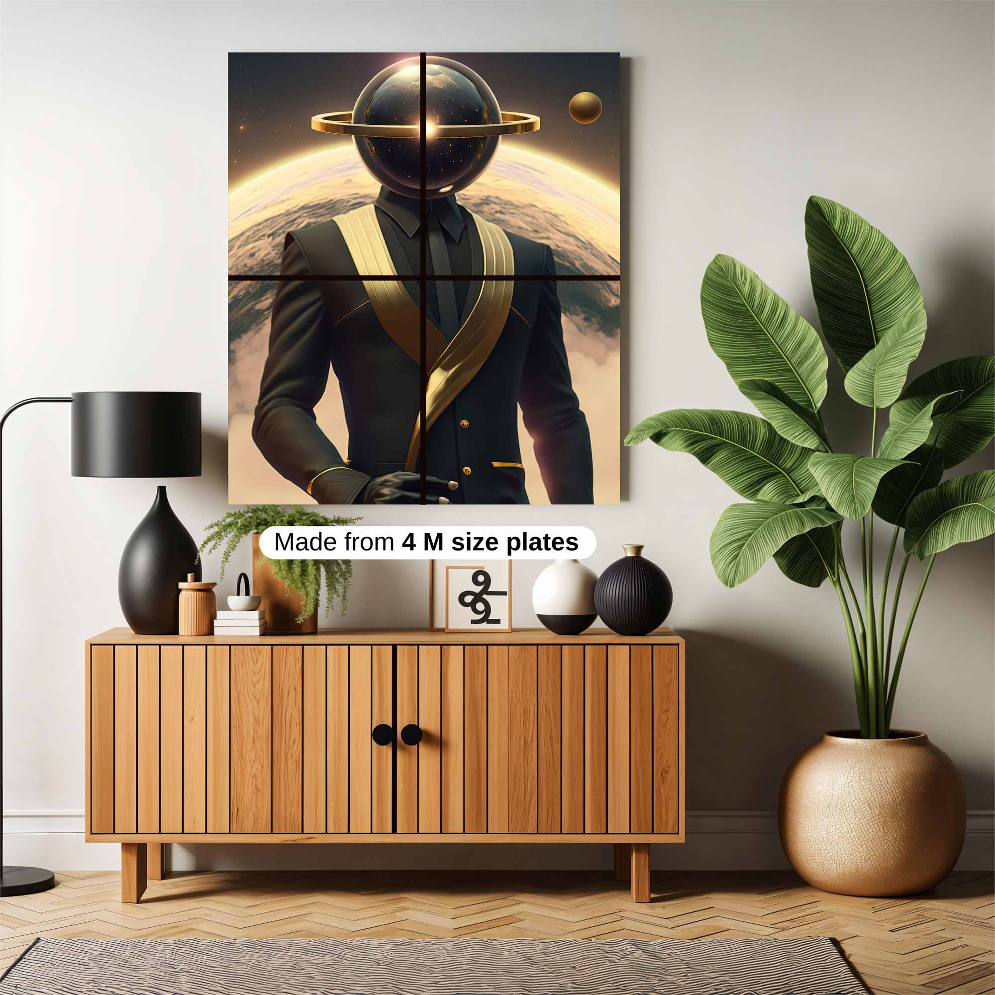 Cosmic Elegance Safe Wall Magnetic / M