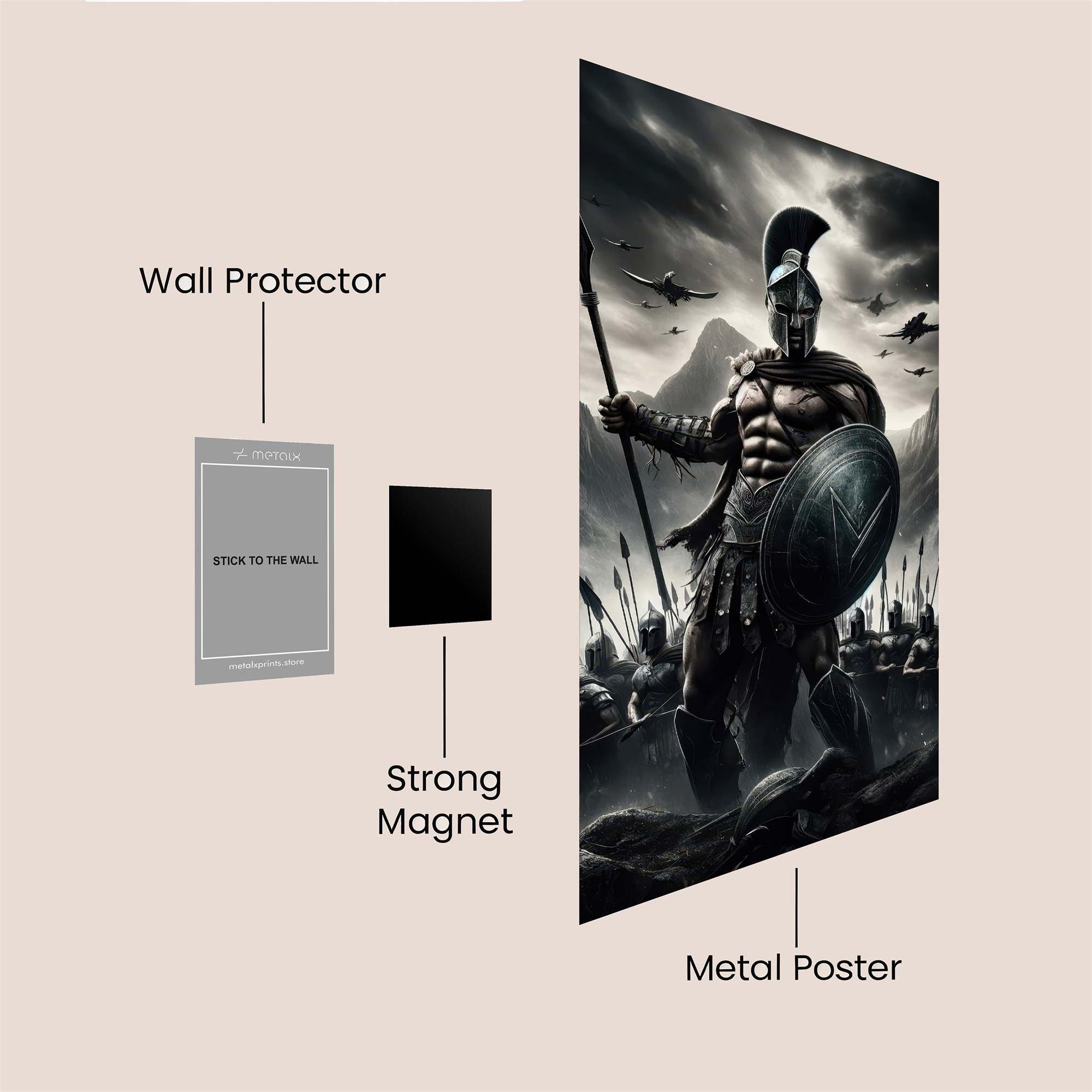 Spartan Valor Safe Wall Magnetic / M