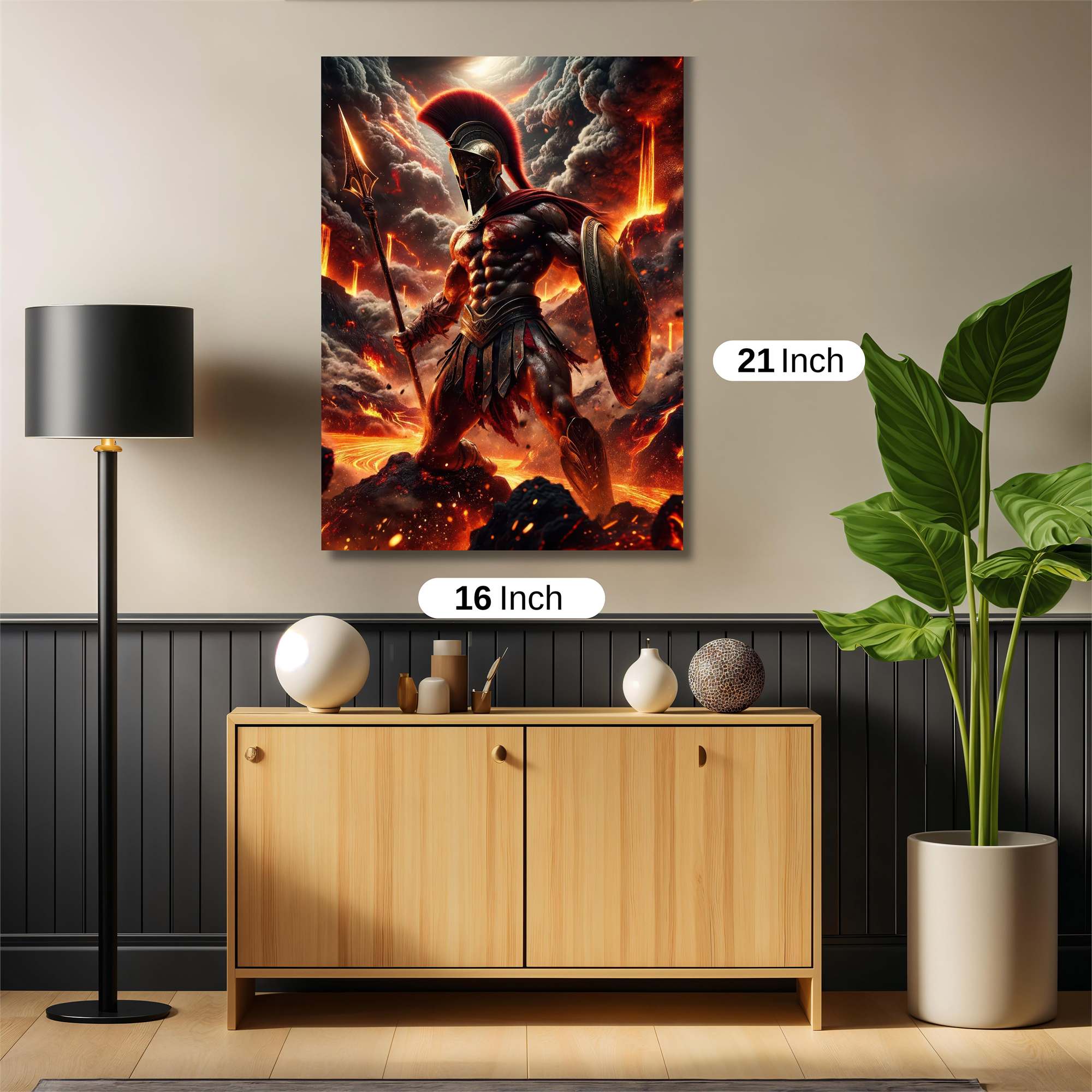 Spartan Inferno Safe Wall Magnetic / M