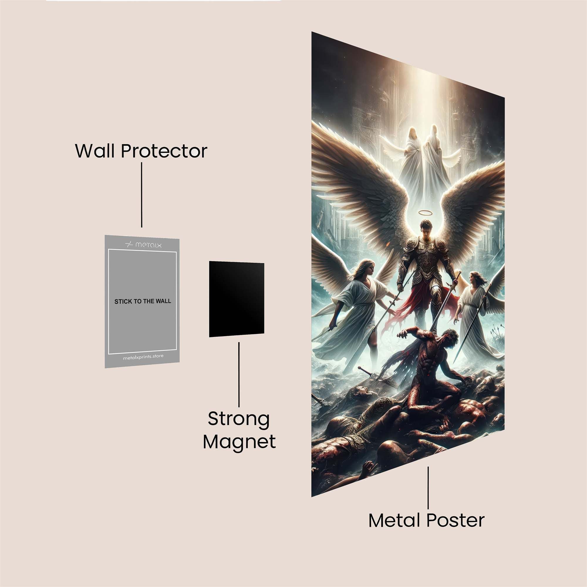 Michael Majestic Safe Wall Magnetic / M