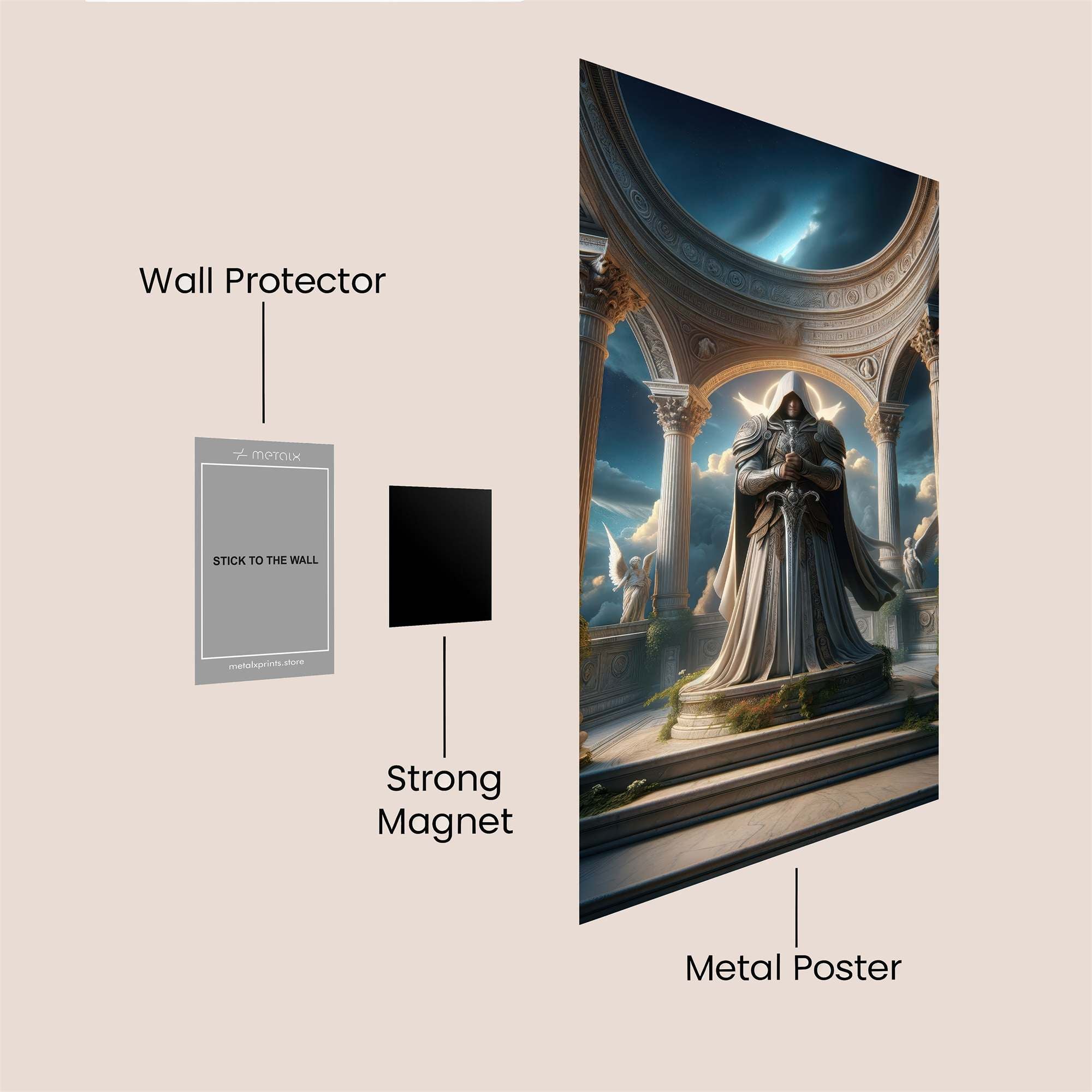 Guardian Serene Safe Wall Magnetic / M