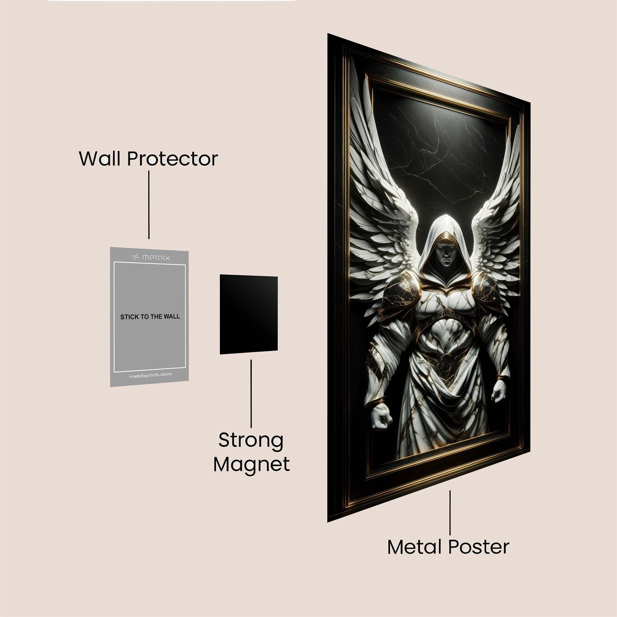 Angel Serenity Safe Wall Magnetic / M
