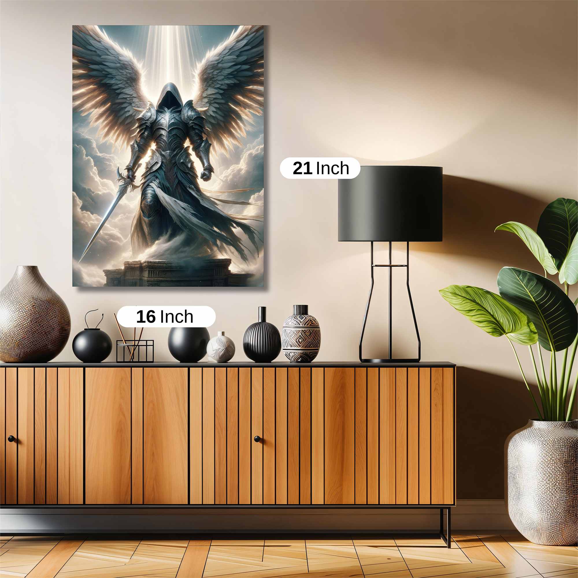 Angel Ascendant Safe Wall Magnetic / M
