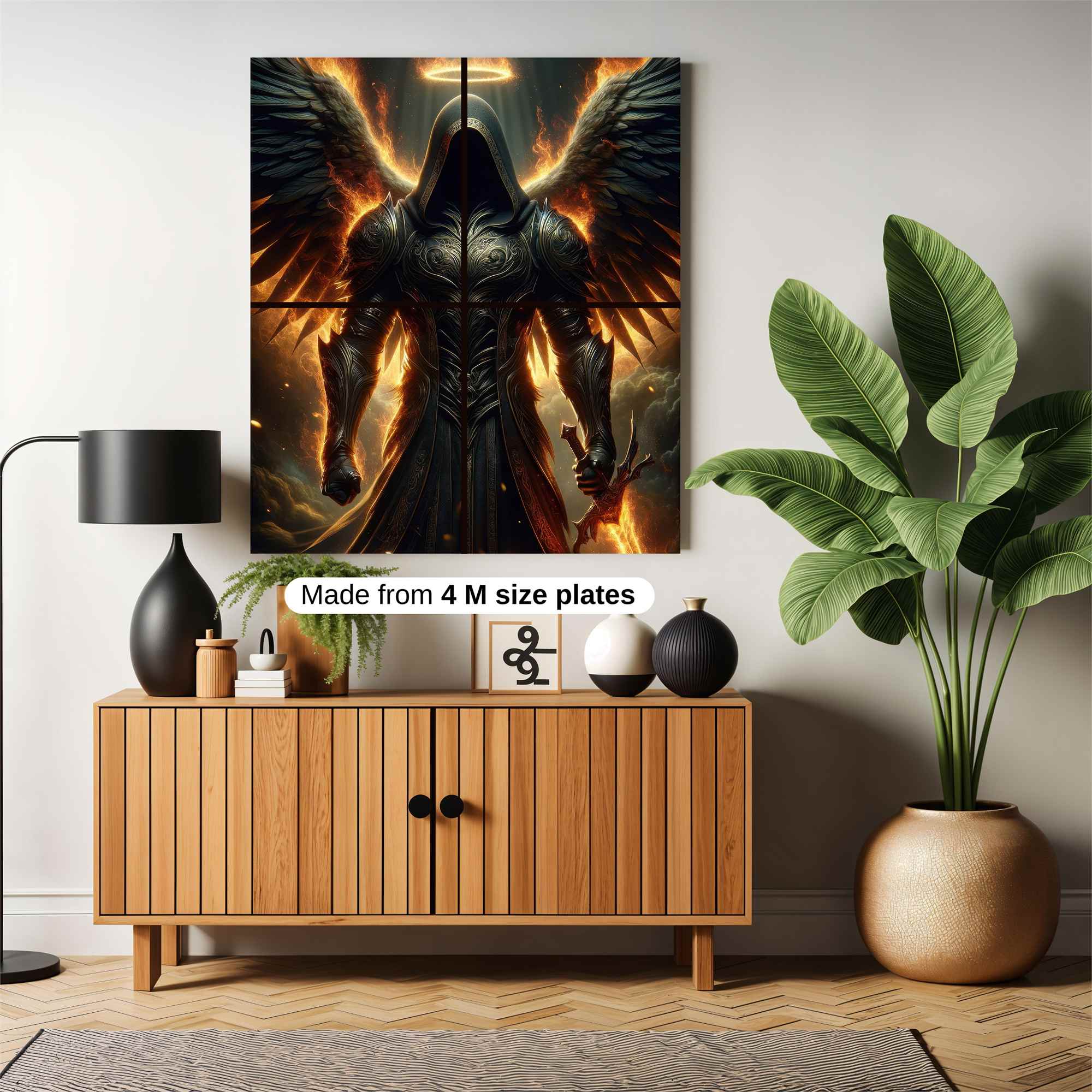 Angel Fury Safe Wall Magnetic / M